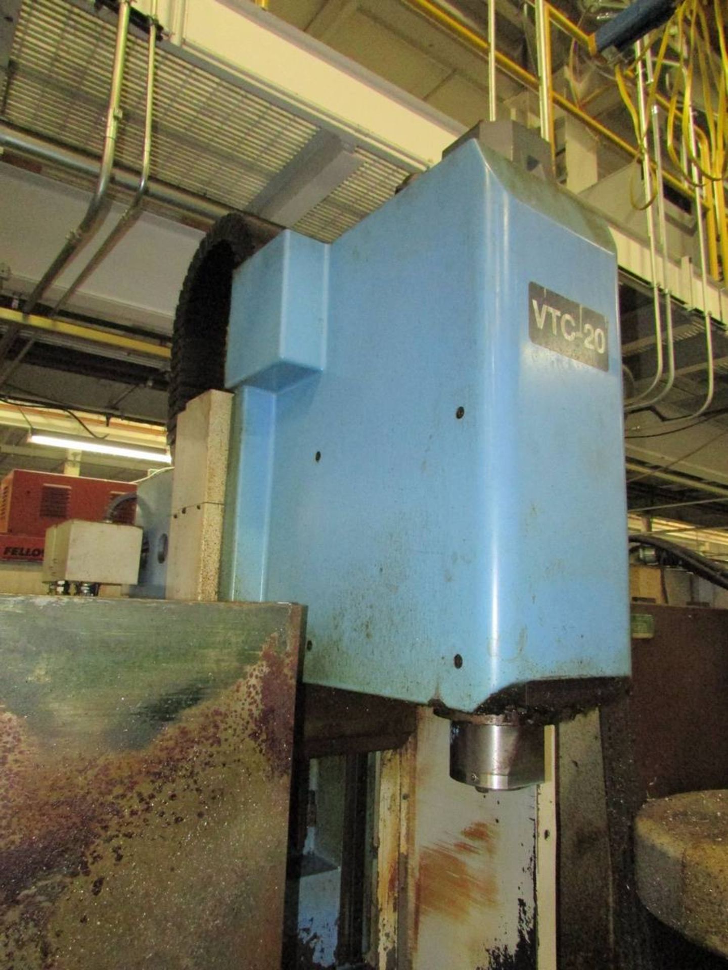 1996 Mazak VTC-20C Vertical Traveling Column 3-Axis CNC Machining Center - Image 4 of 20