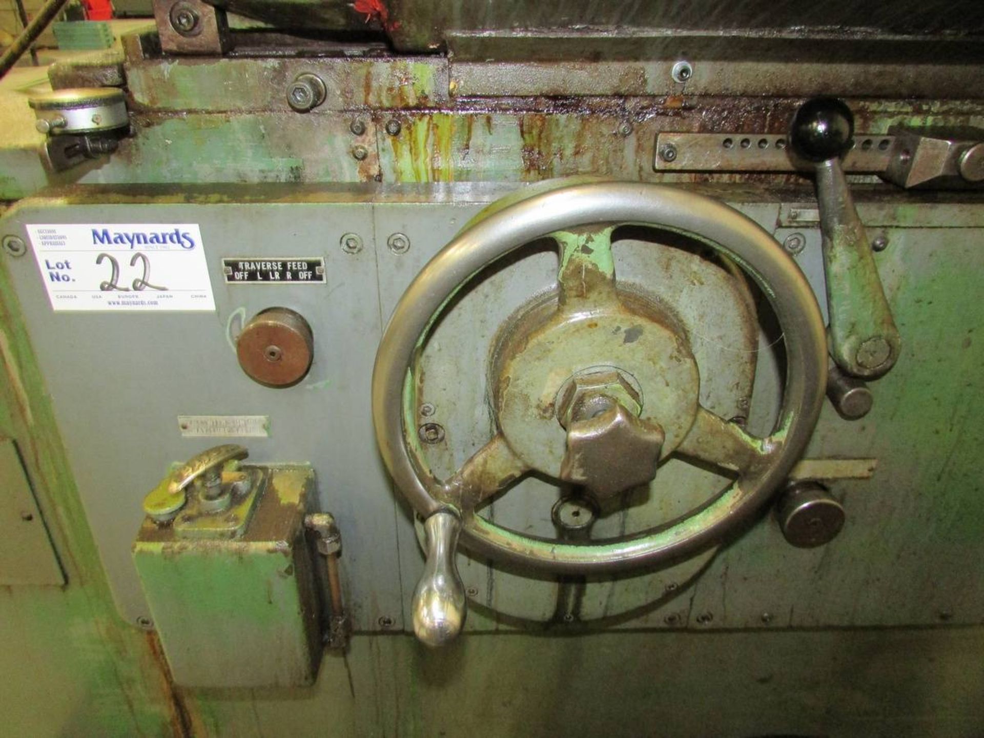 1973 Landis 10x36 OD Cylindrical Grinder - Image 9 of 20