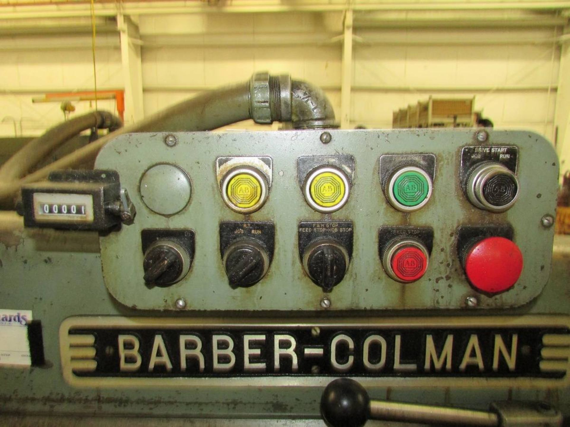Barber Colman 16-36 Gear Hobbing Machine - Image 7 of 22