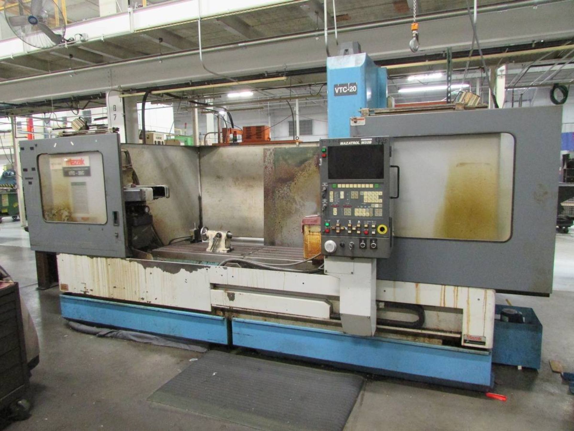 1996 Mazak VTC-20C Vertical Traveling Column 3-Axis CNC Machining Center - Image 2 of 20