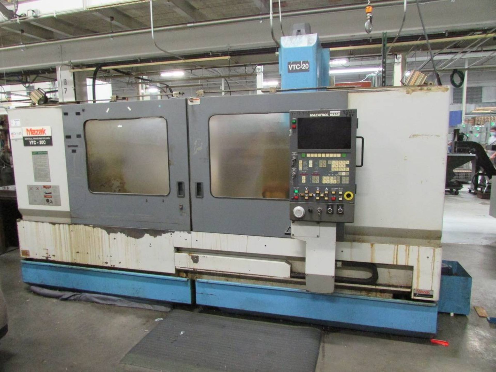 1996 Mazak VTC-20C Vertical Traveling Column 3-Axis CNC Machining Center