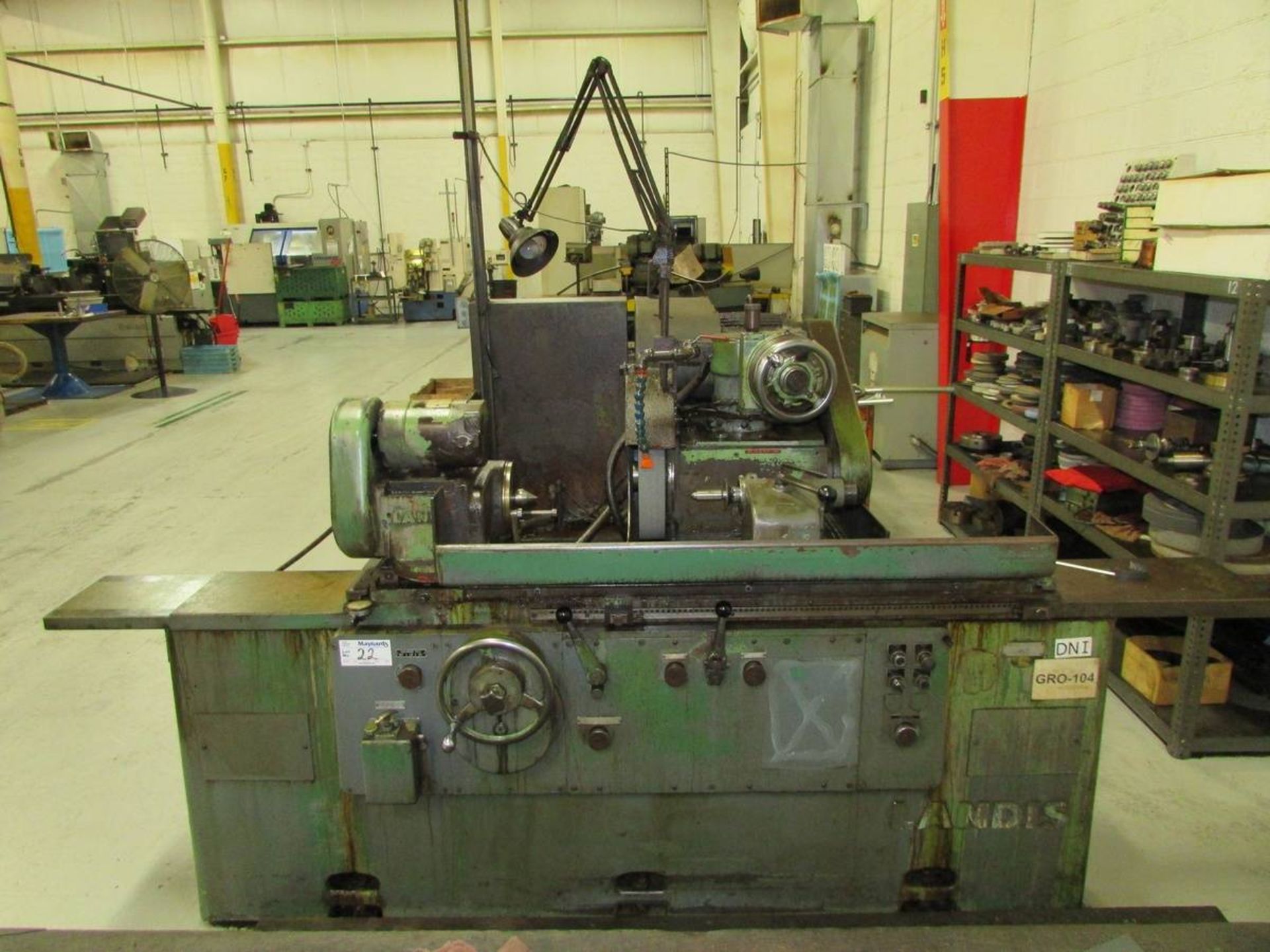 1973 Landis 10x36 OD Cylindrical Grinder - Image 2 of 20