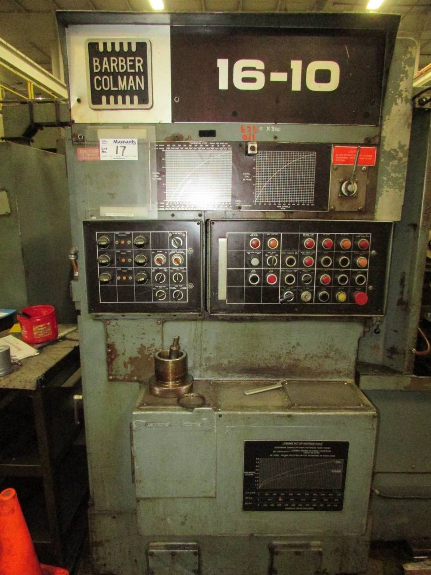 Barber Colman 16-10 Universal CNC Gear Hobbing Machine - Image 6 of 22