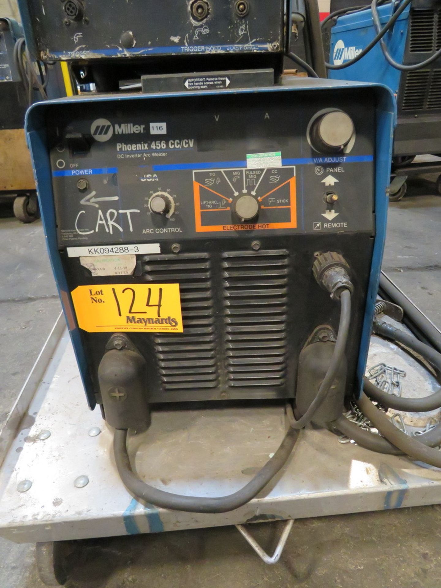 1999 Miller Phoenix 456 DC Inverter Arc Welder - Image 5 of 7