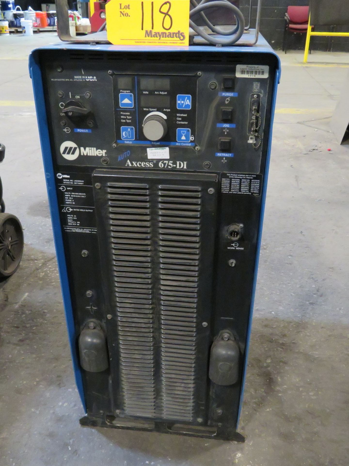 2009 Miller Axcess 675-DI Welding Power Source