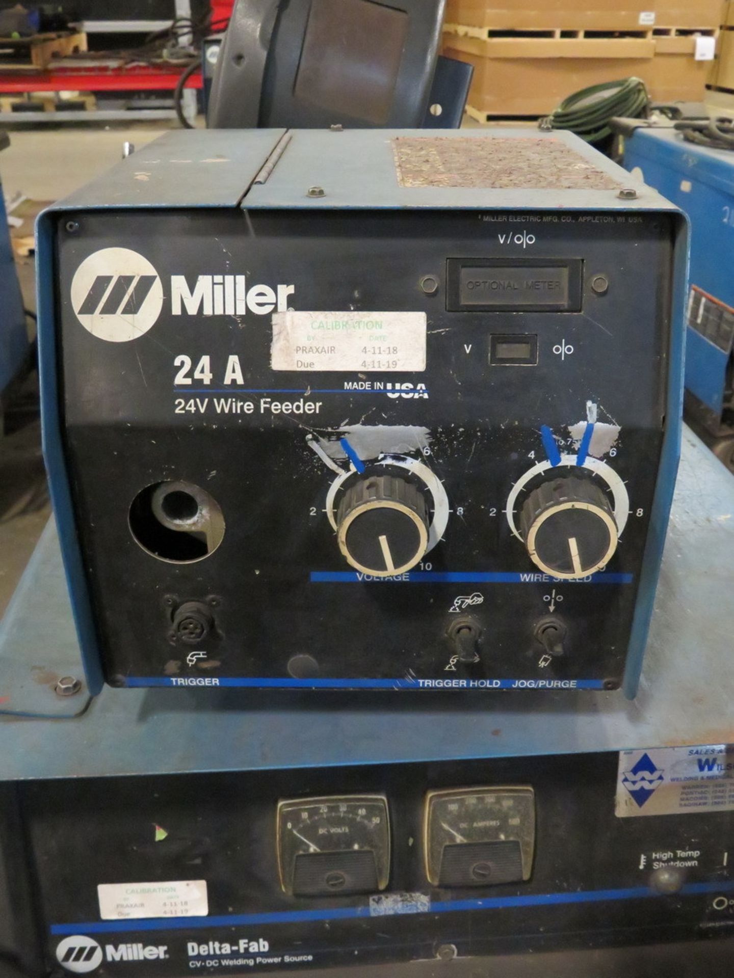 2008 Miller Delta-Fab CV/DC MIG Welding Power Source - Image 4 of 7