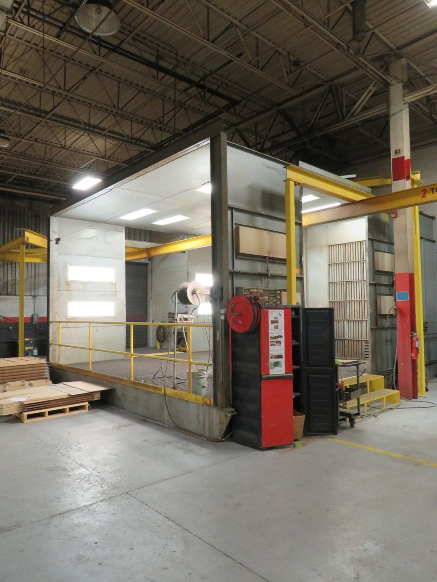 Savard 5CW-B-20-12-20 Wet Spray Paint Booth - Approx. Size 15' x 20' - Image 2 of 11