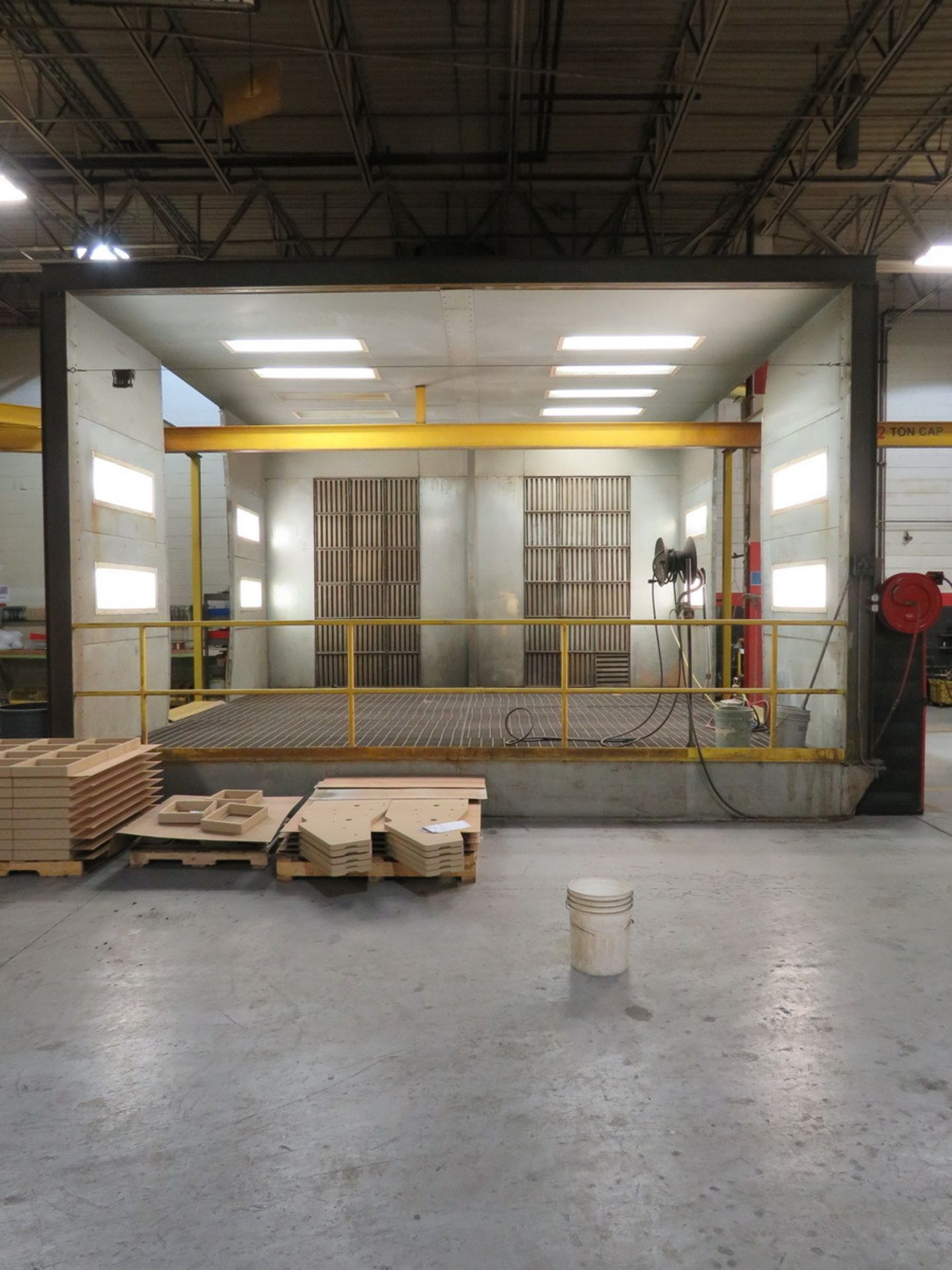 Savard 5CW-B-20-12-20 Wet Spray Paint Booth - Approx. Size 15' x 20' - Image 3 of 11