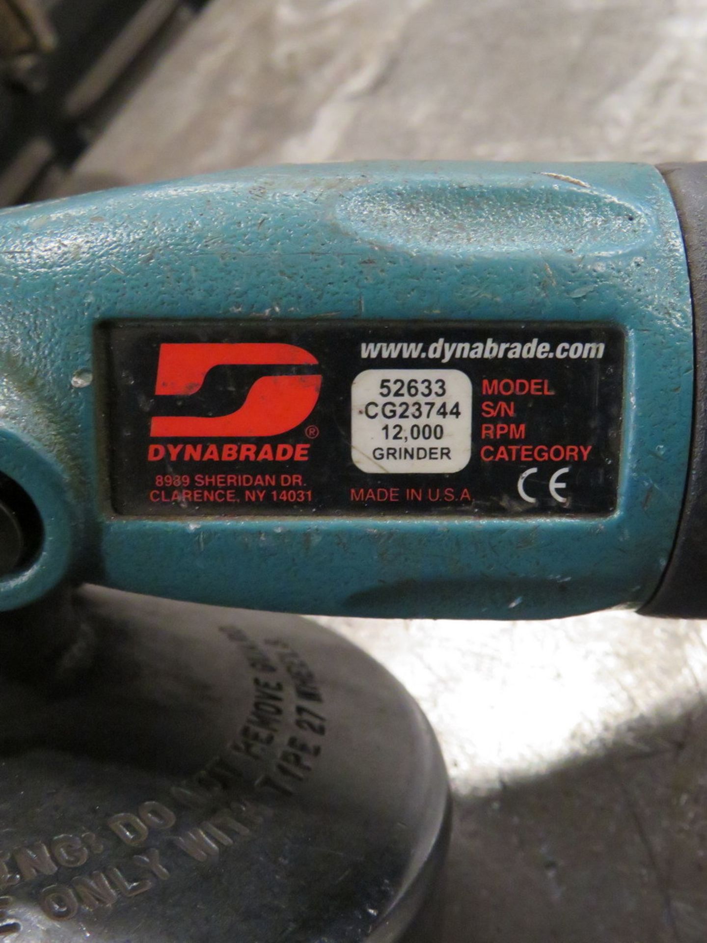 Dynablade 52633 (4) Right Angle Pneumatic Grinder - Image 2 of 2
