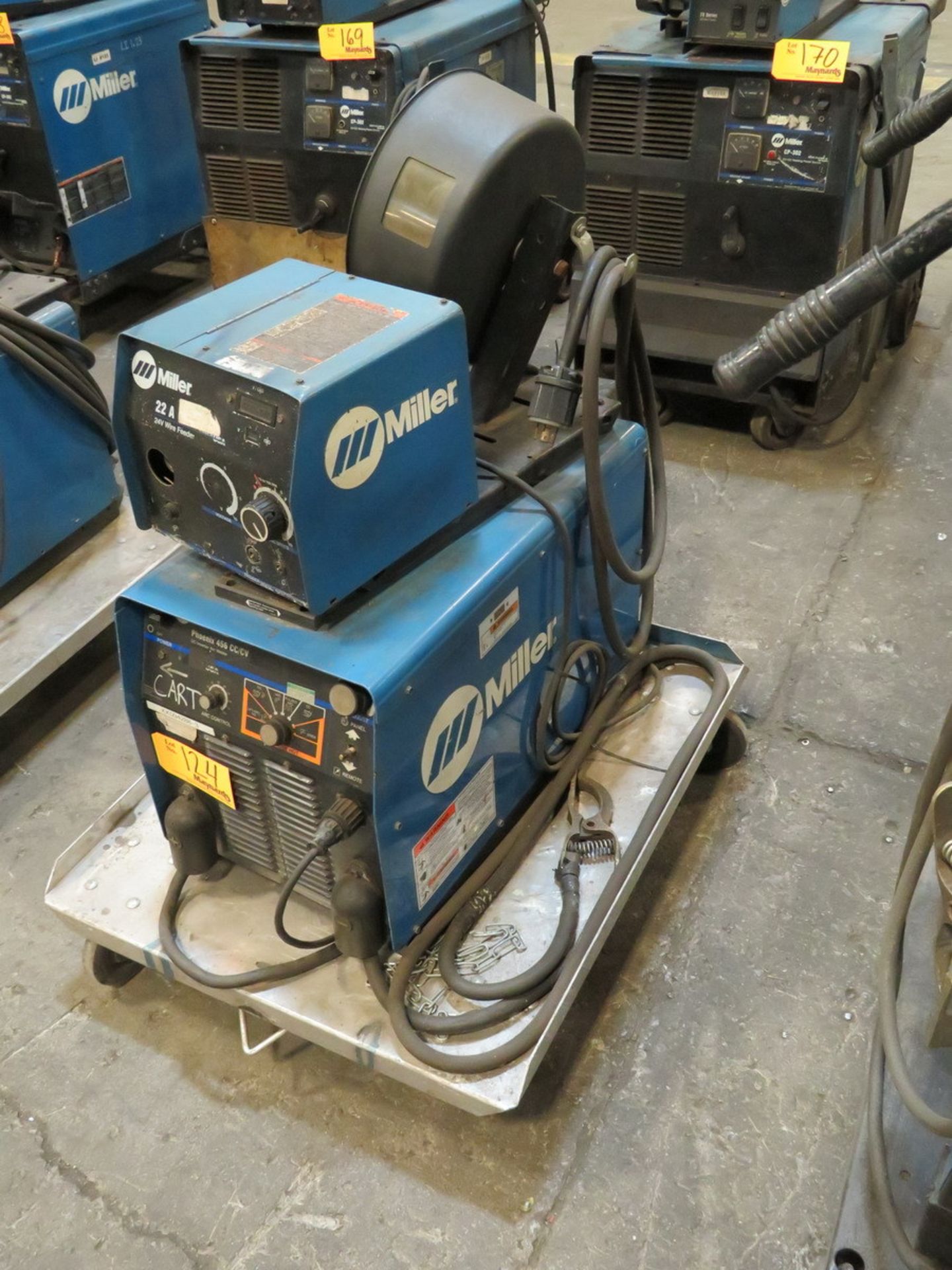 1999 Miller Phoenix 456 DC Inverter Arc Welder - Image 3 of 7