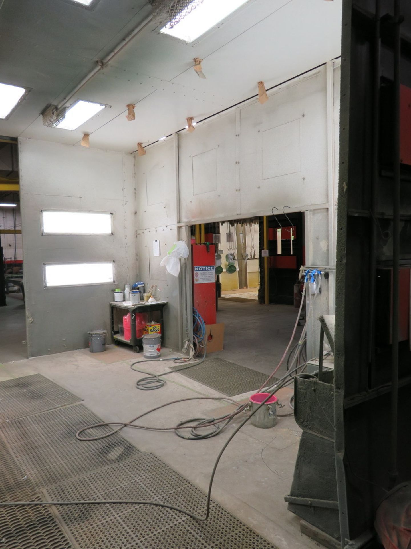 Savard SCCD-20-12-20 Wet Spray Paint Booth - Image 6 of 11