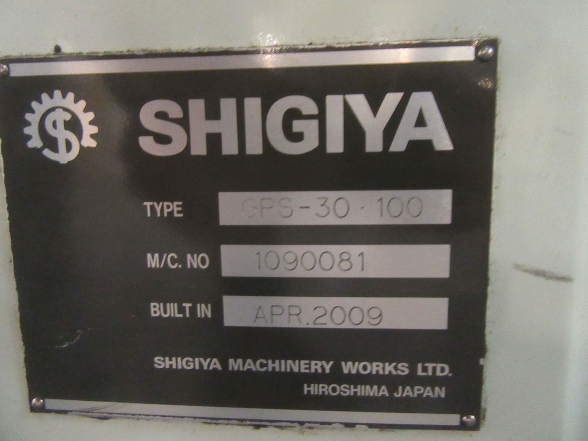 2009 Shigiya GSP30-100 CNC Cylindrical Grinder - Image 9 of 13