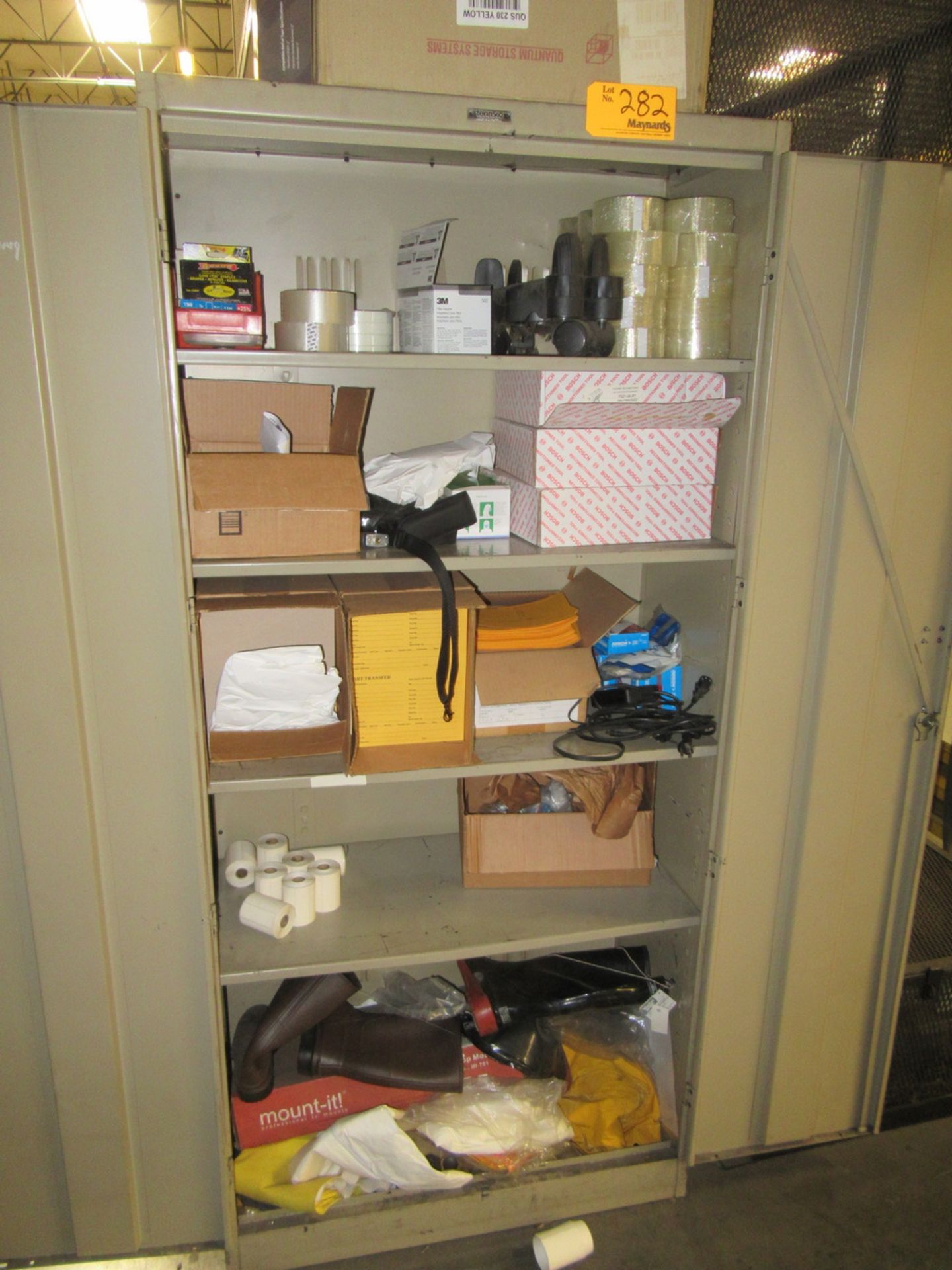 Tensco Cabinet with contents - Image 2 of 2