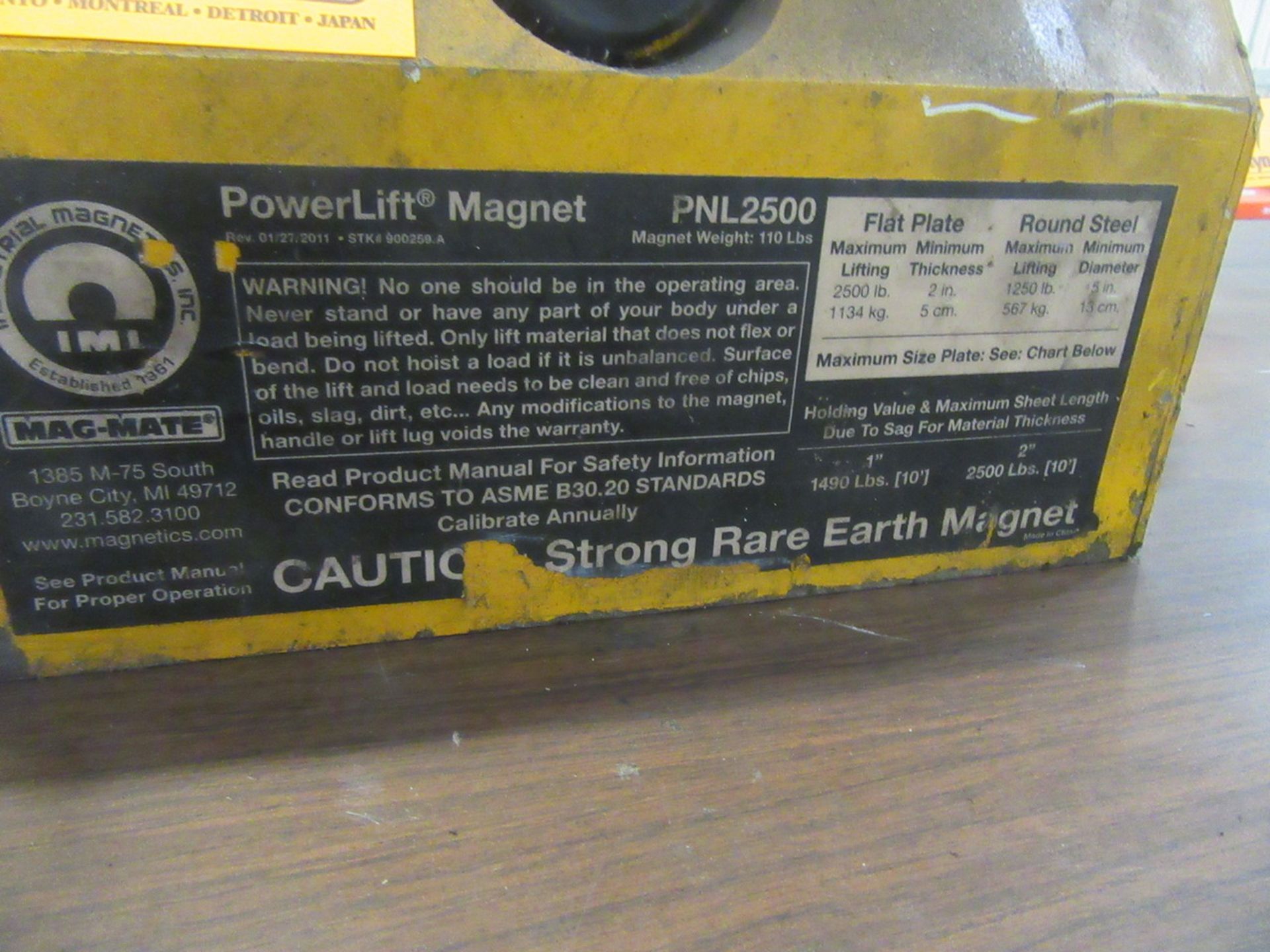 Mag-Mate PNL2500 Powerlift Magnet - Image 2 of 3