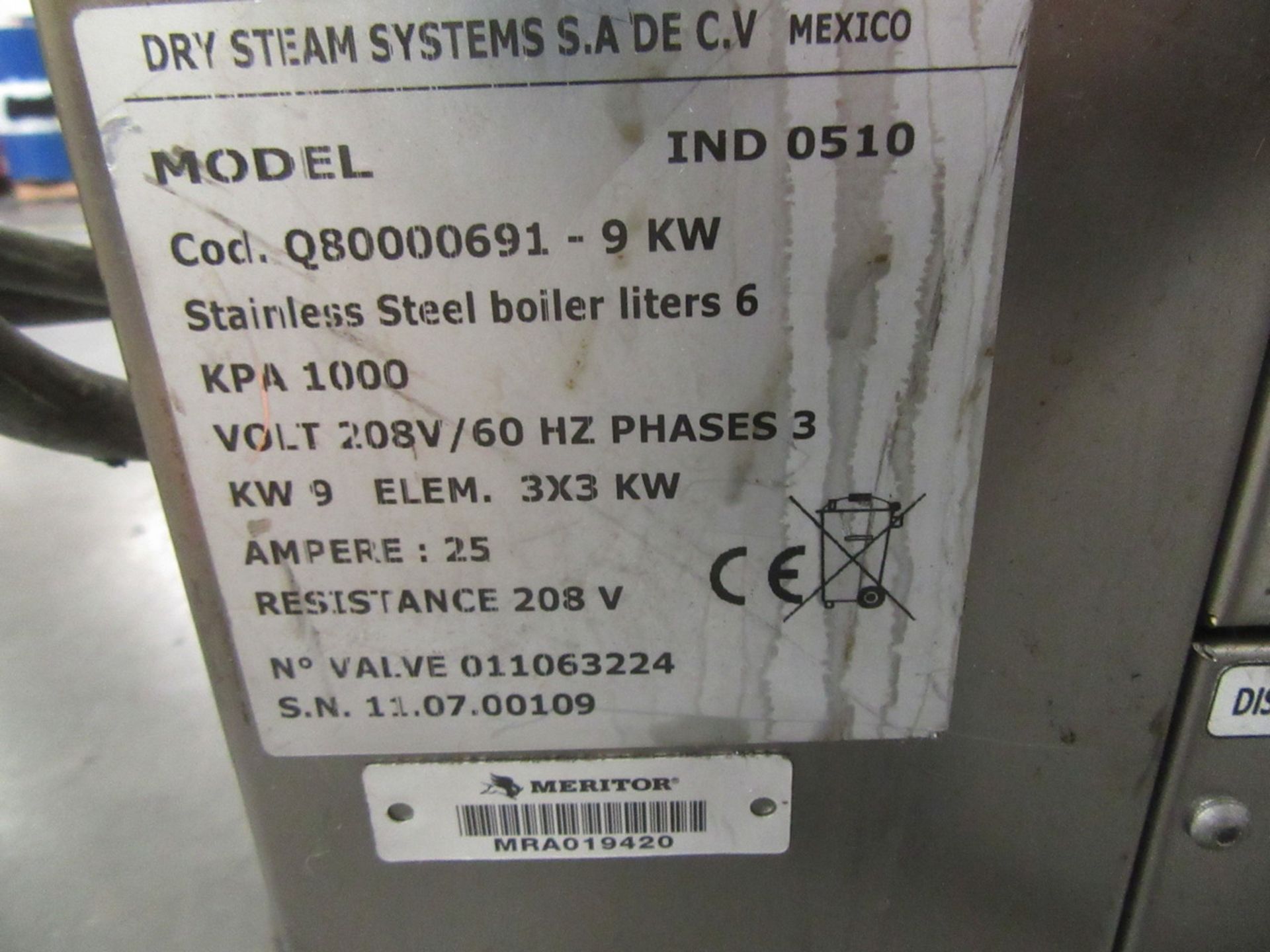 Dry Steam Systems IND 0510 Industrial Dry Steamer - Image 4 of 4