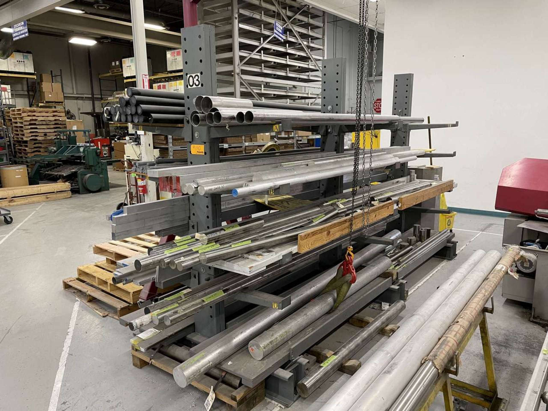 Global 2-Sided Cantilever Rack w/ Material (EXCLUDES NITRONIC & HASTELLOY) - Image 3 of 10