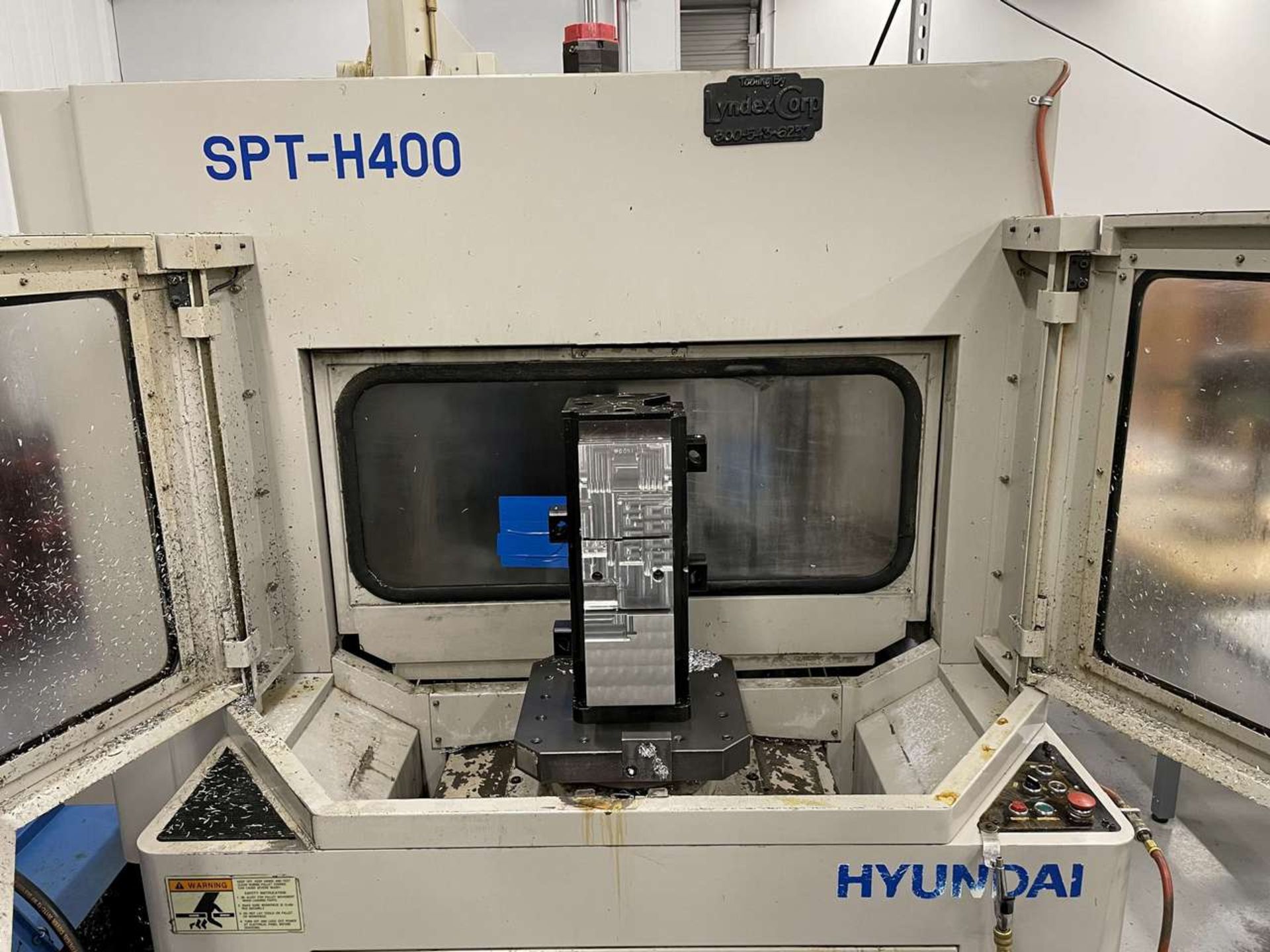 Hyundai SPT-H400 4-Axis CNC Horizontal Machining Center - Image 6 of 14