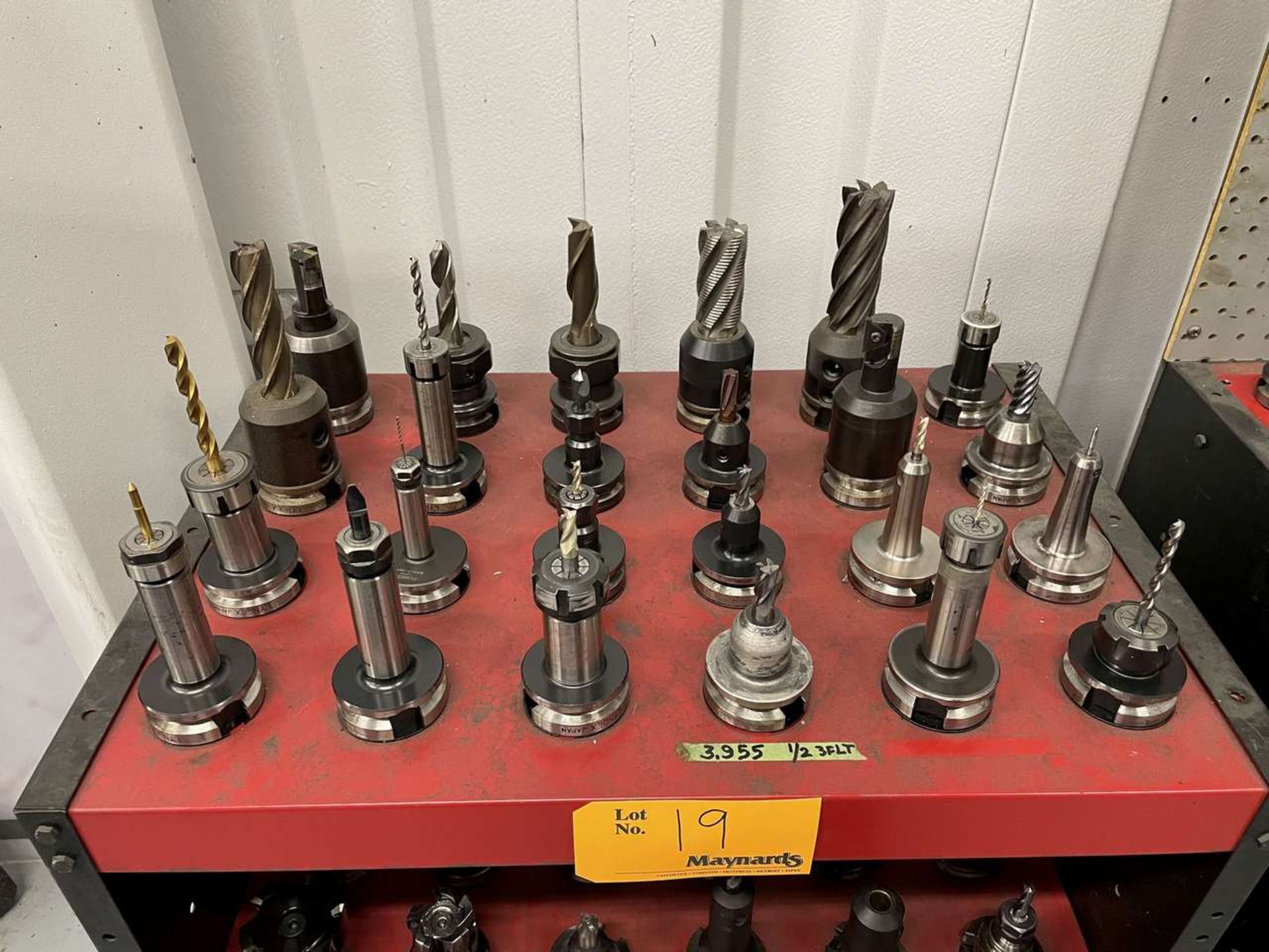 40-Taper Tool Holders w/ Huot Tool Tower - Image 2 of 4