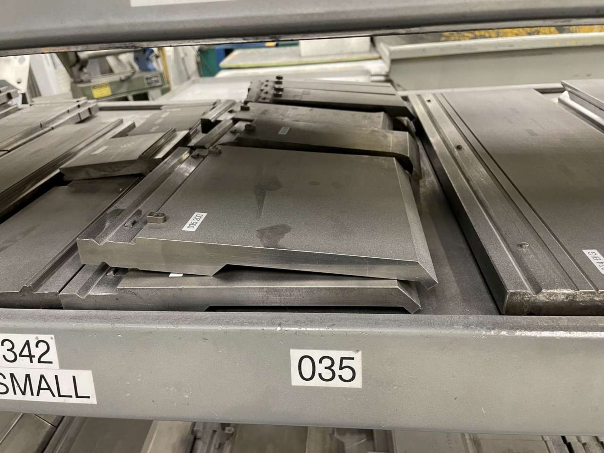 Lot of Press Brake Dies (Comes w/ Wire Shelving Unit) - Image 11 of 21