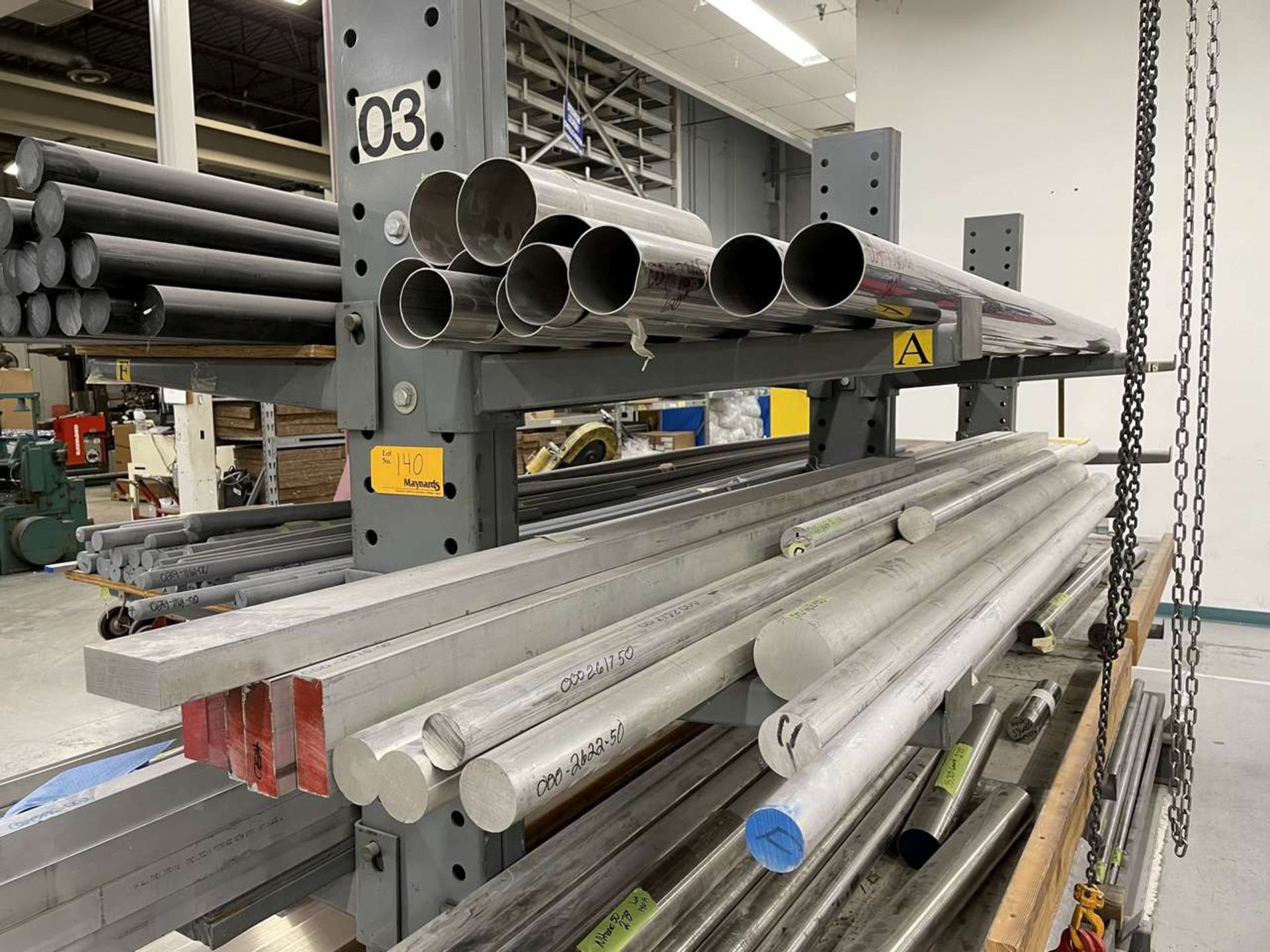 Global 2-Sided Cantilever Rack w/ Material (EXCLUDES NITRONIC & HASTELLOY) - Image 9 of 10