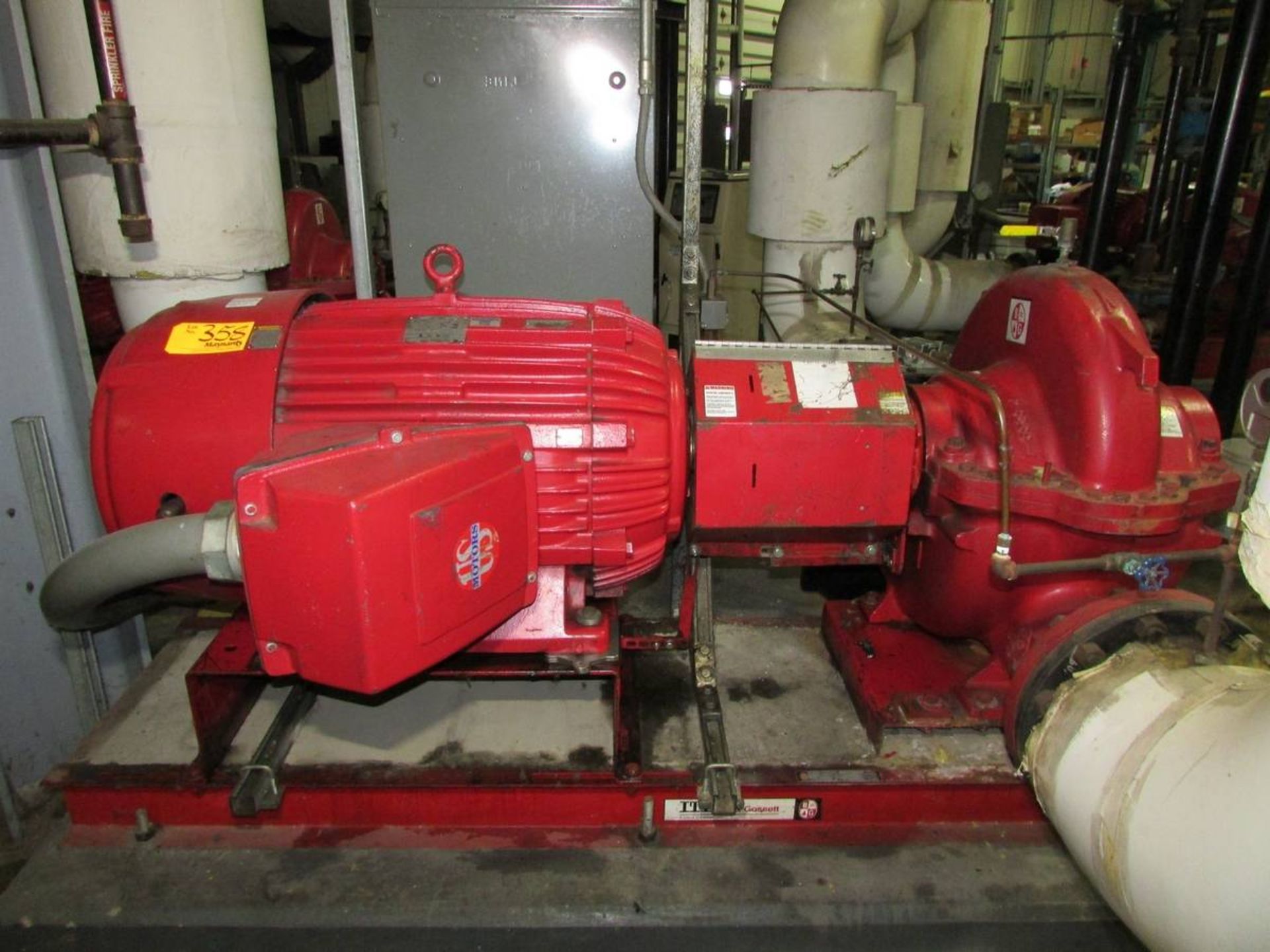 Bell & Gossett HSC3 12.500 LHR 200HP Centrifugal Pump Skid - Image 2 of 8