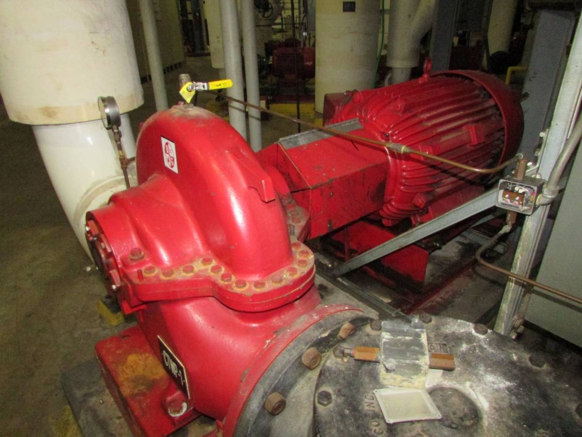 Bell & Gossett HSC3 12.500 LHR 200HP Centrifugal Pump Skid - Image 4 of 8