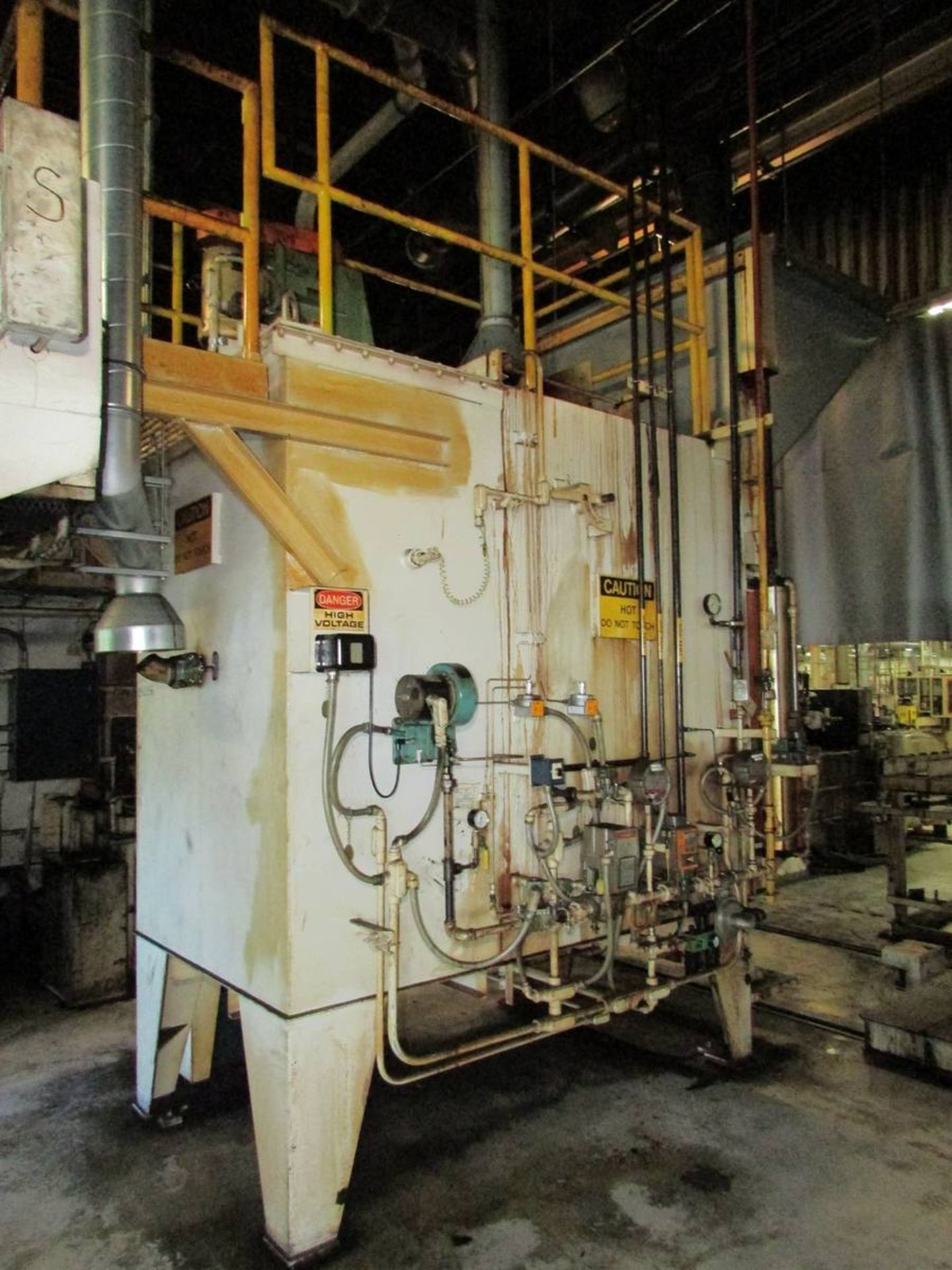 AFC-PIFCO Natural Gas Batch Carburize Tempering Furnace - Image 7 of 13