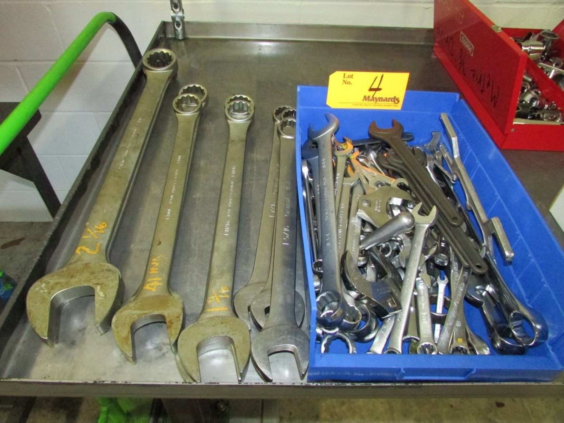 Lot of Assorted Metric and SAE Wrenches