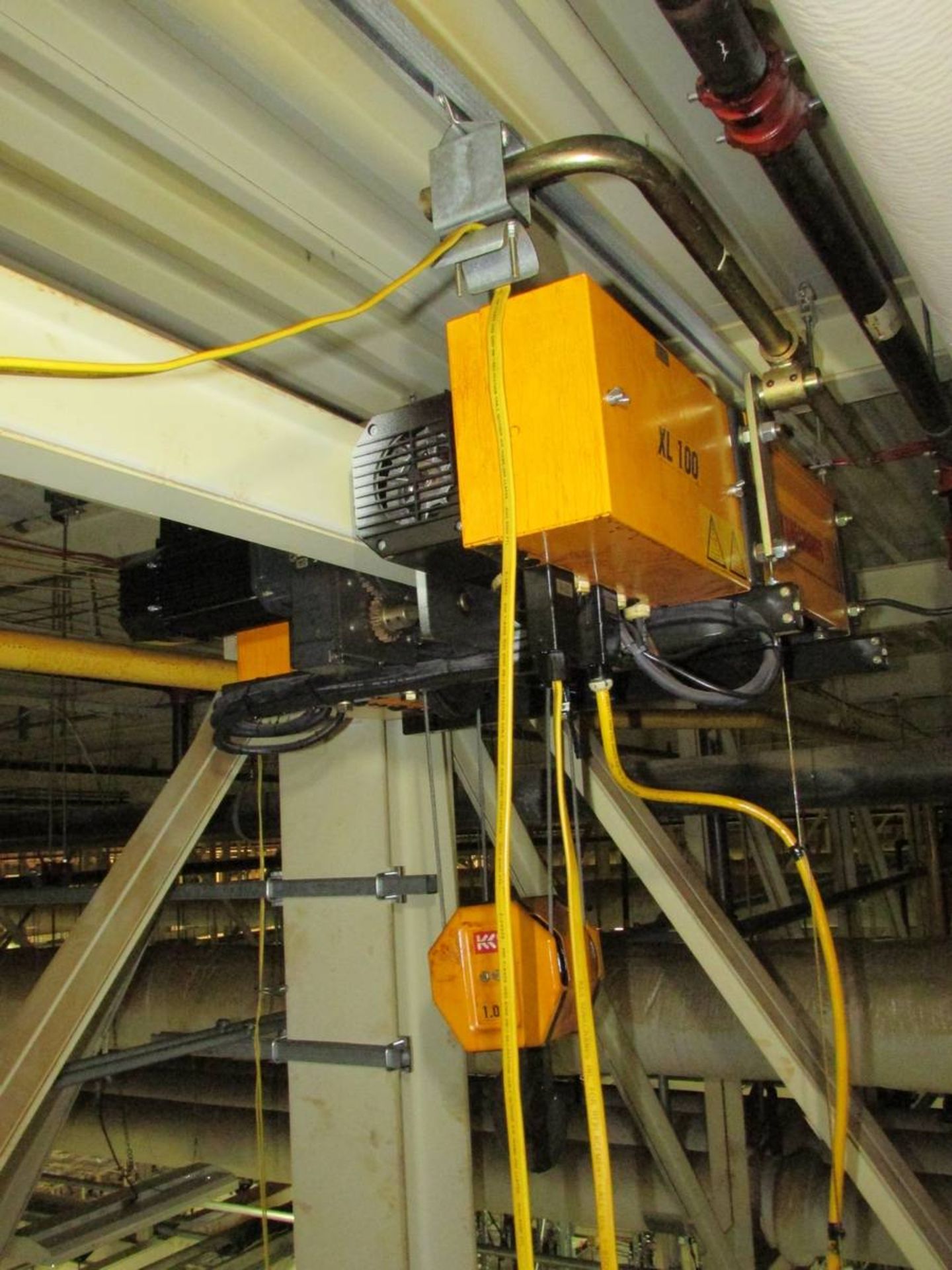 KoneCranes XL100 1 Ton Steel Braided Cable Electric Hoist - Image 2 of 5