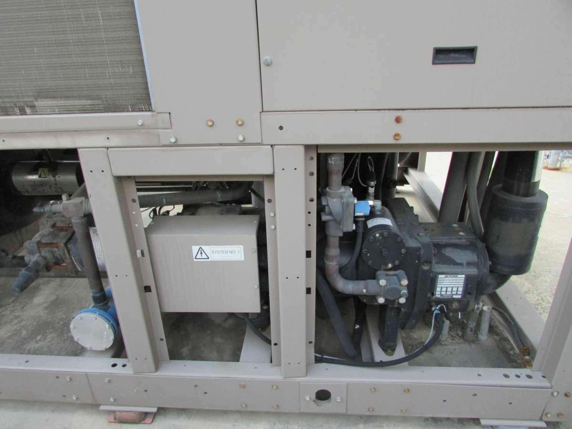 2012 York YCIV0307PA46VABSXT 300 Ton Air Cooled Screw Liquid Chiller - Image 10 of 14