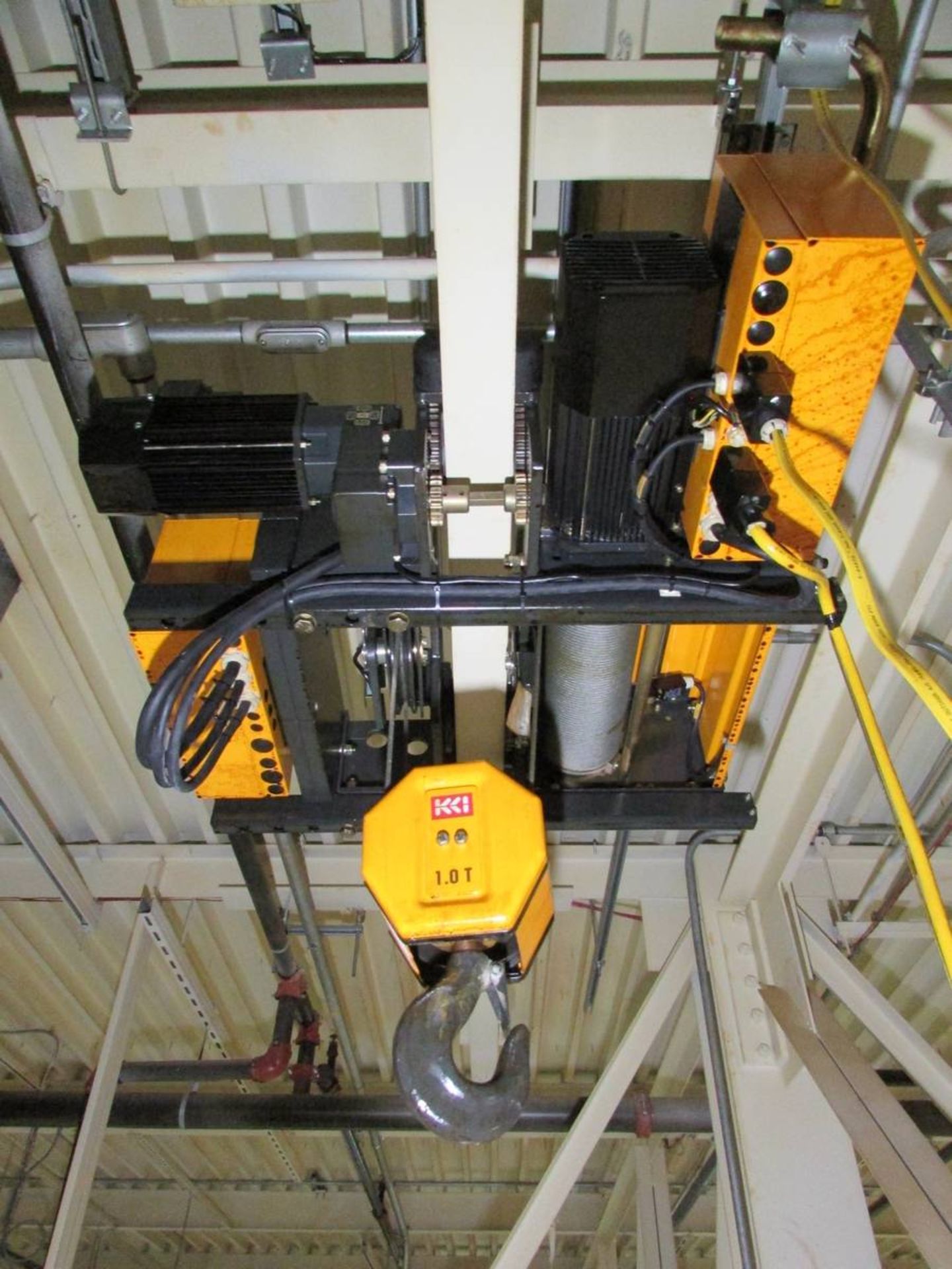 KoneCranes XL100 1 Ton Steel Braided Cable Electric Hoist - Image 3 of 6