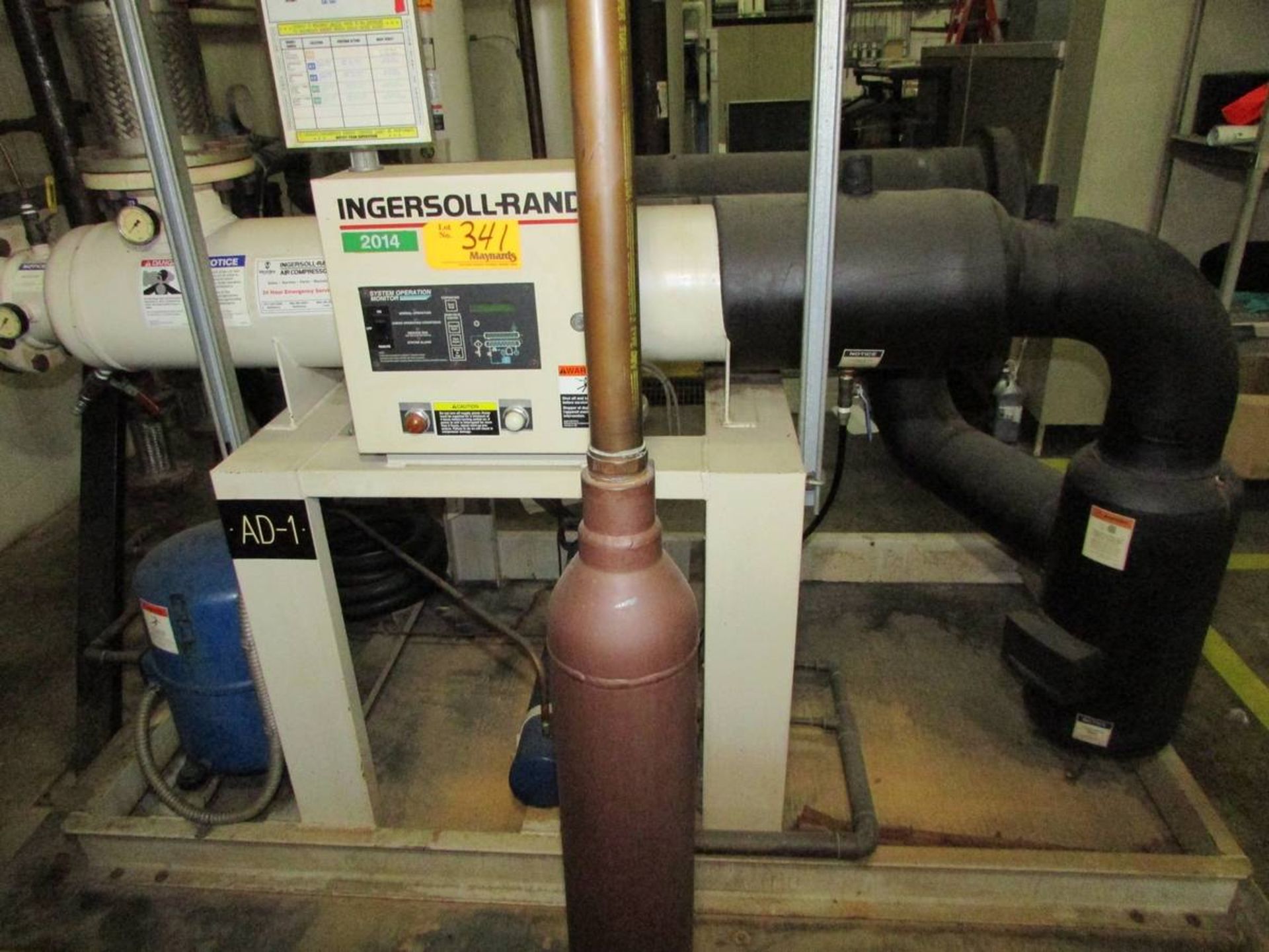 2000 Ingersoll Rand DXR2500W-SP3 Refrigerated Compressed Air Dryer - Image 2 of 10