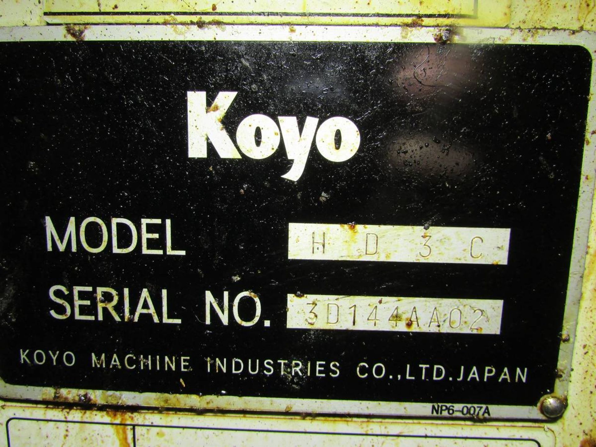 2000 Koyo HD 3 C Automatic Horizontal Double Disk Grinder - Image 13 of 18