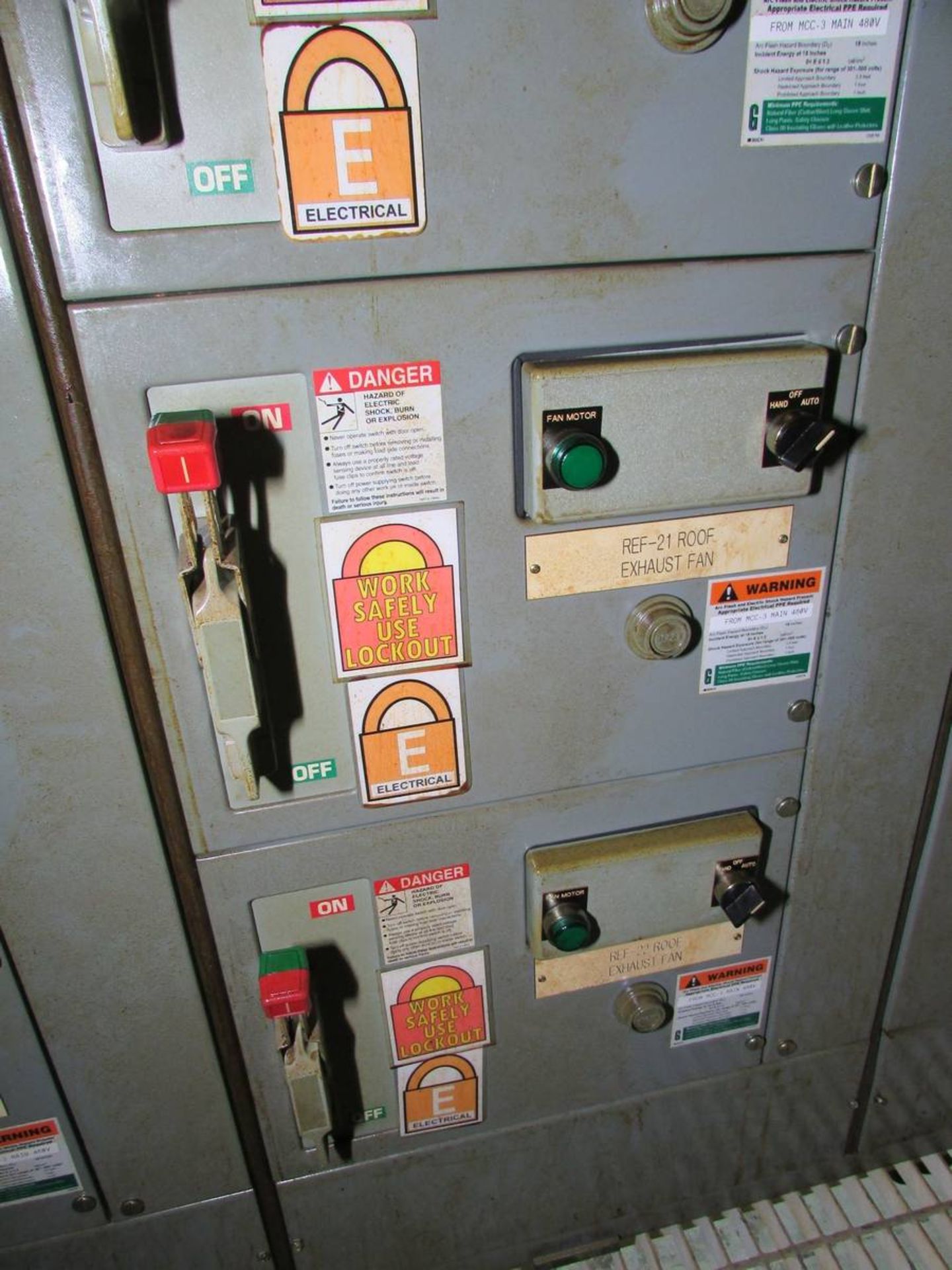 Square D 6 3-Section Motor Control Center - Image 7 of 12