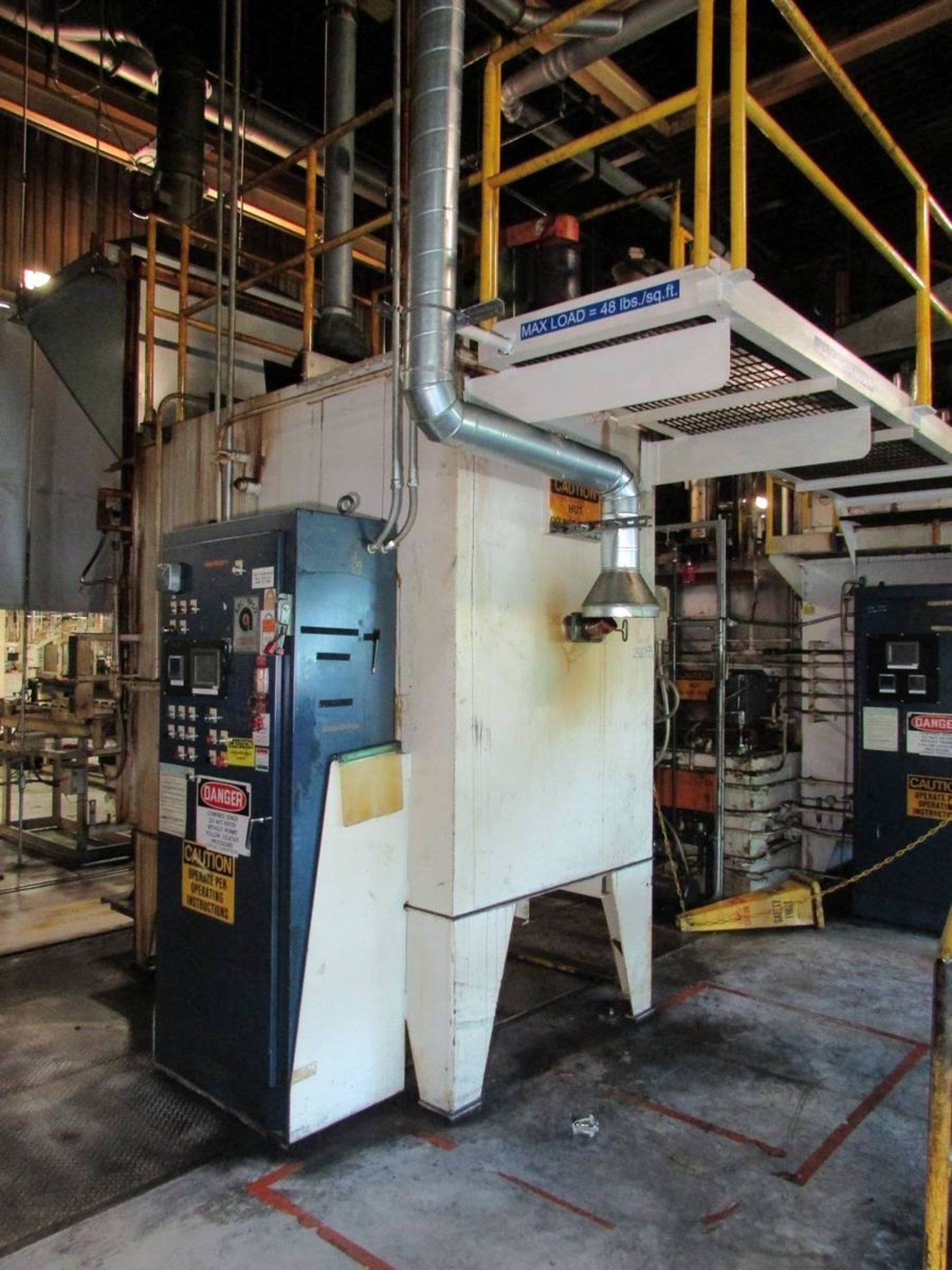 AFC-PIFCO Natural Gas Batch Carburize Tempering Furnace - Image 8 of 12