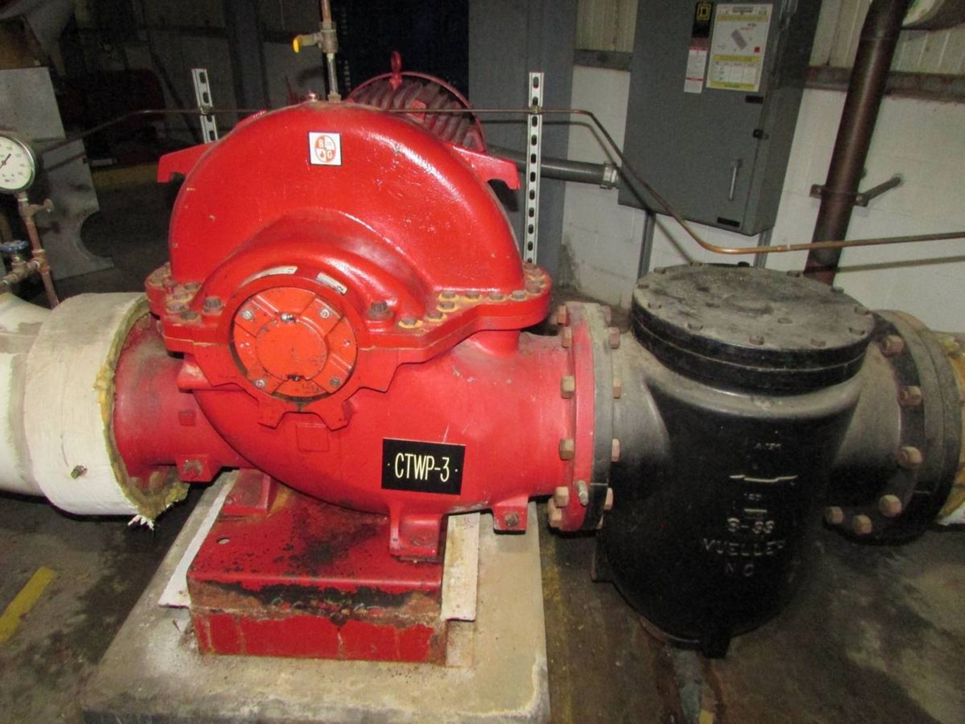 Bell & Gossett HSC3 12.500 LHR 200HP Centrifugal Pump Skid - Image 6 of 8