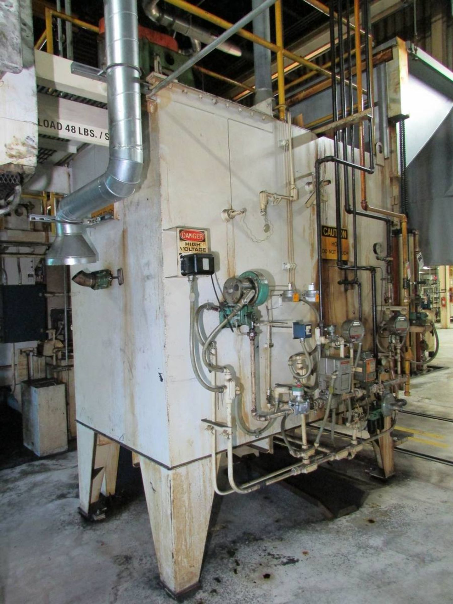 AFC-PIFCO Natural Gas Batch Carburize Tempering Furnace - Image 8 of 13