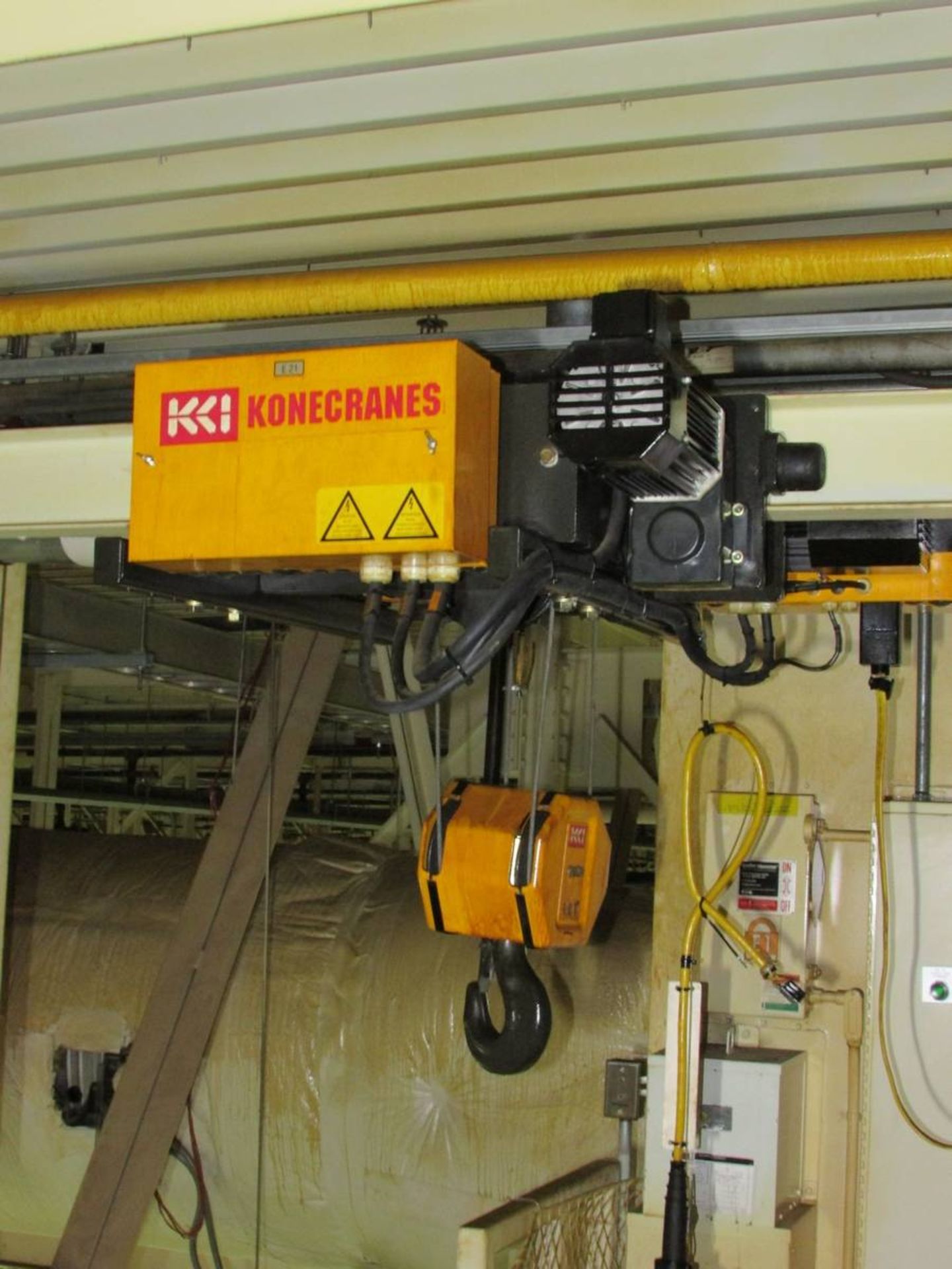 KoneCranes XL100 1 Ton Steel Braided Cable Electric Hoist - Image 5 of 6