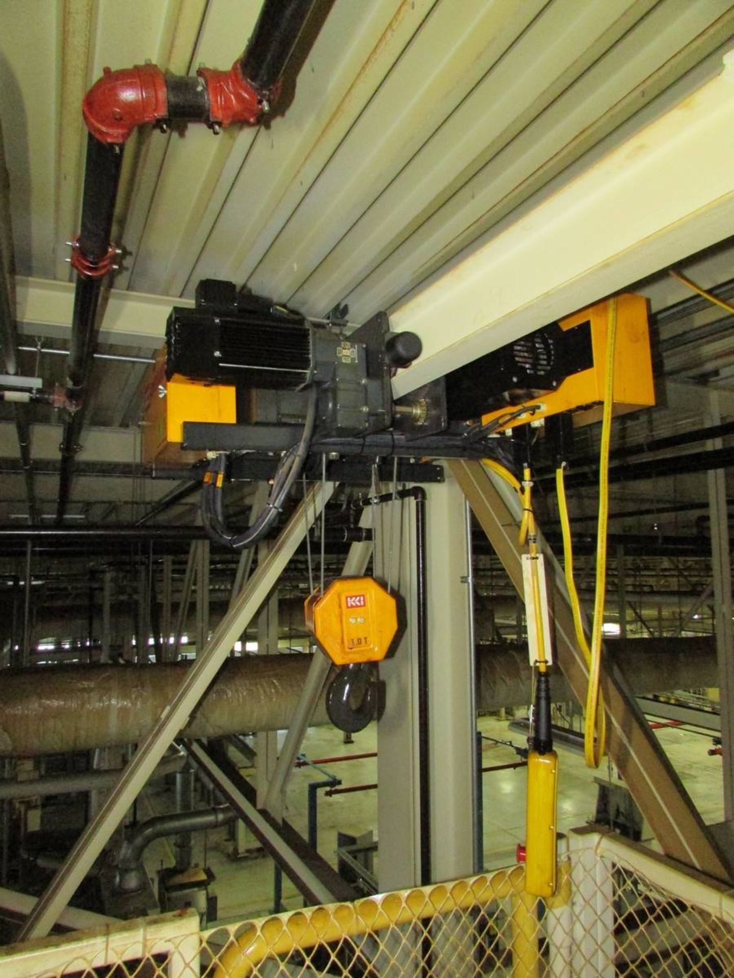 KoneCranes XL100 1 Ton Steel Braided Cable Electric Hoist