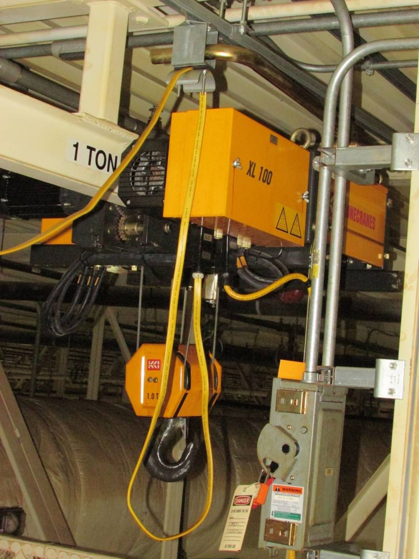 KoneCranes XL100 1 Ton Steel Braided Cable Electric Hoist - Image 5 of 6