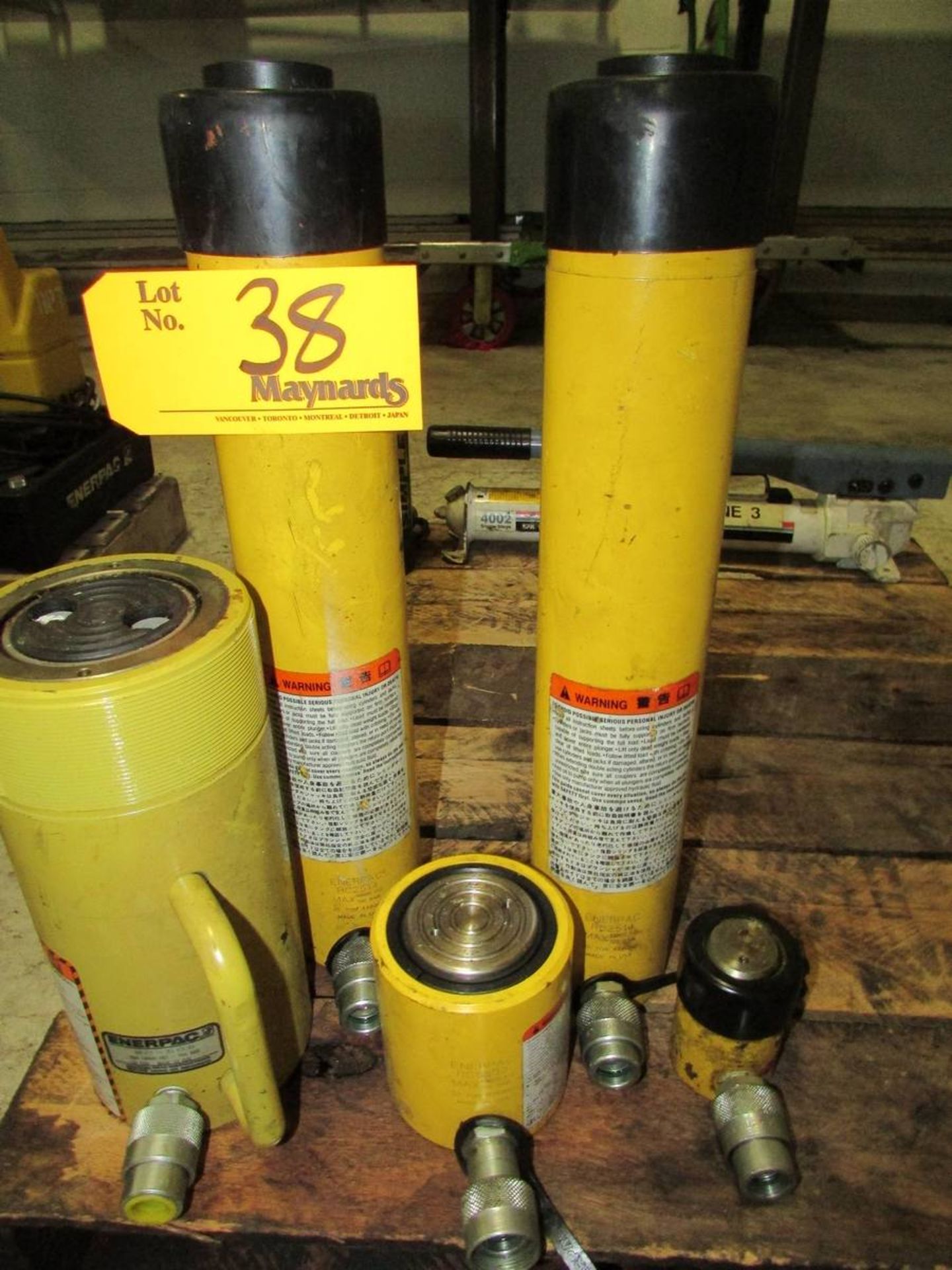 Enerpac (5) Assorted Hydraulic Rams - Image 3 of 4