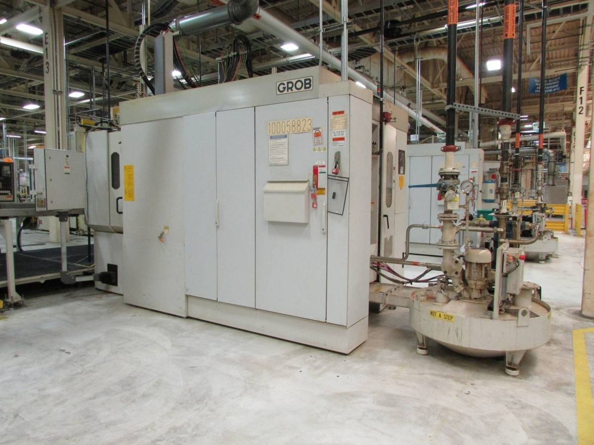 2006 Grob BZ501 Horizontal 4 Axis CNC Machining Center - Image 7 of 22