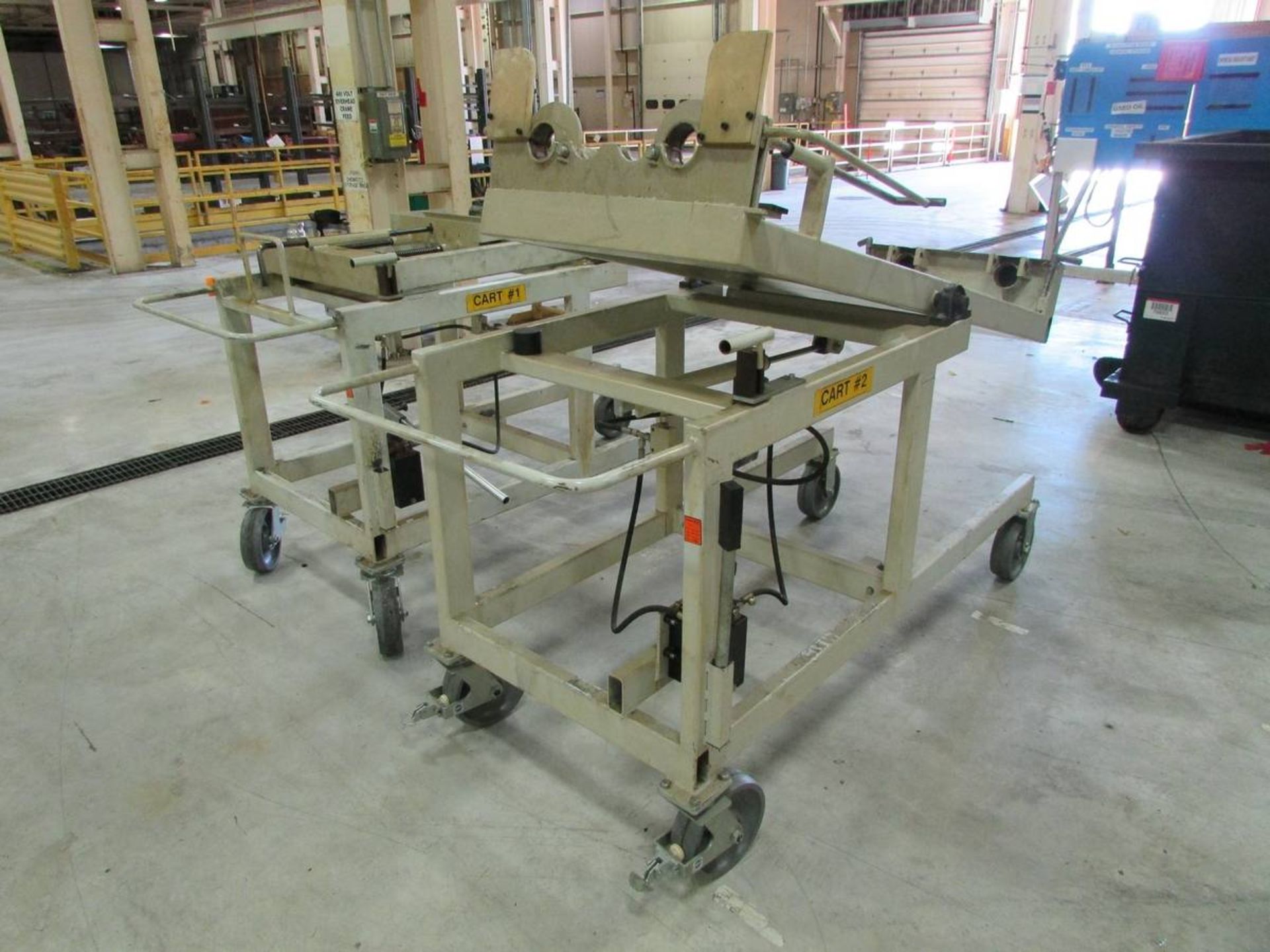(2) Broach Tooling Loading Carts - Image 4 of 4