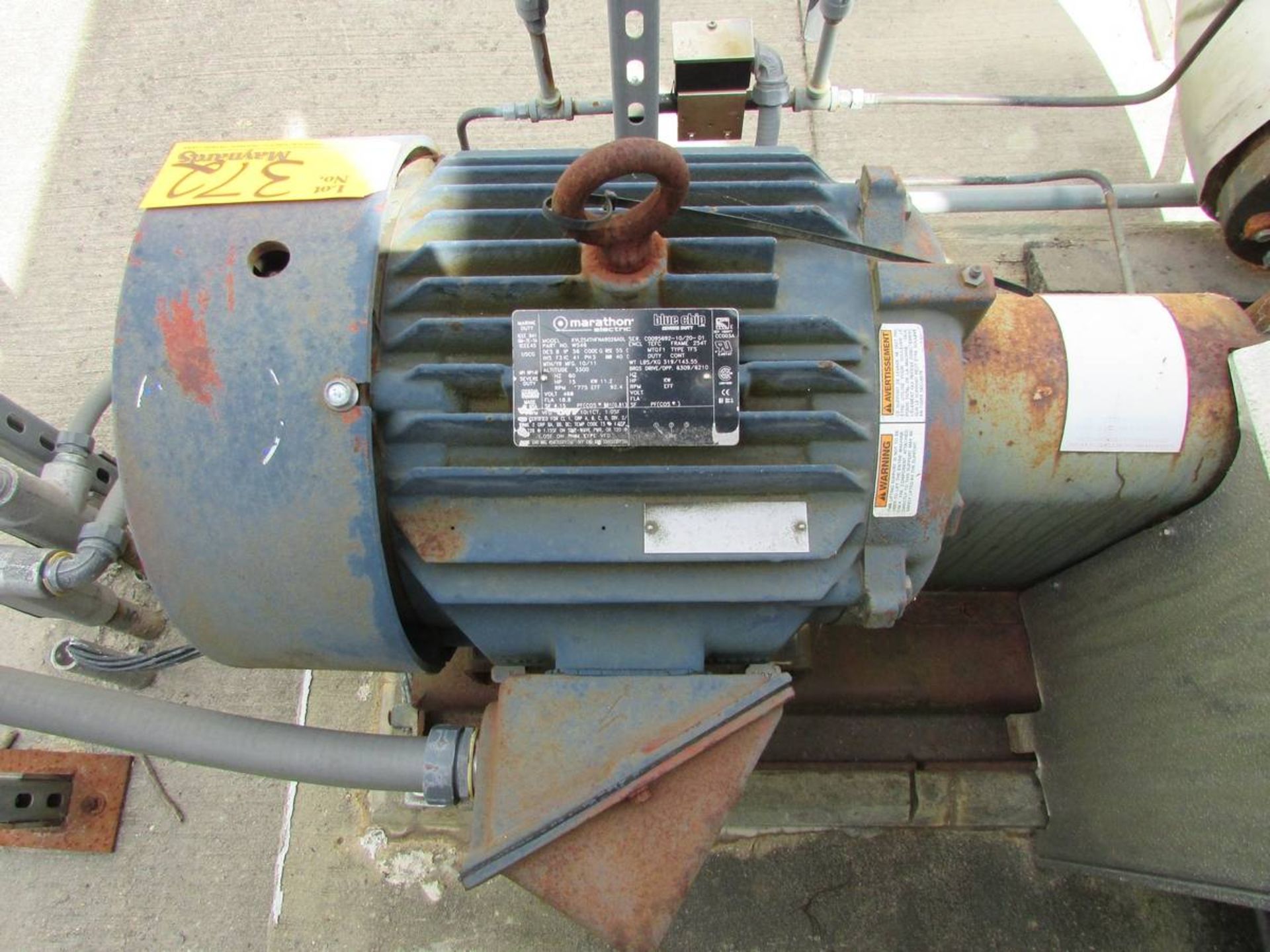 Aurora Pentair Pump Group 411 BF 15HP Centrifugal Pump Skid - Image 5 of 8