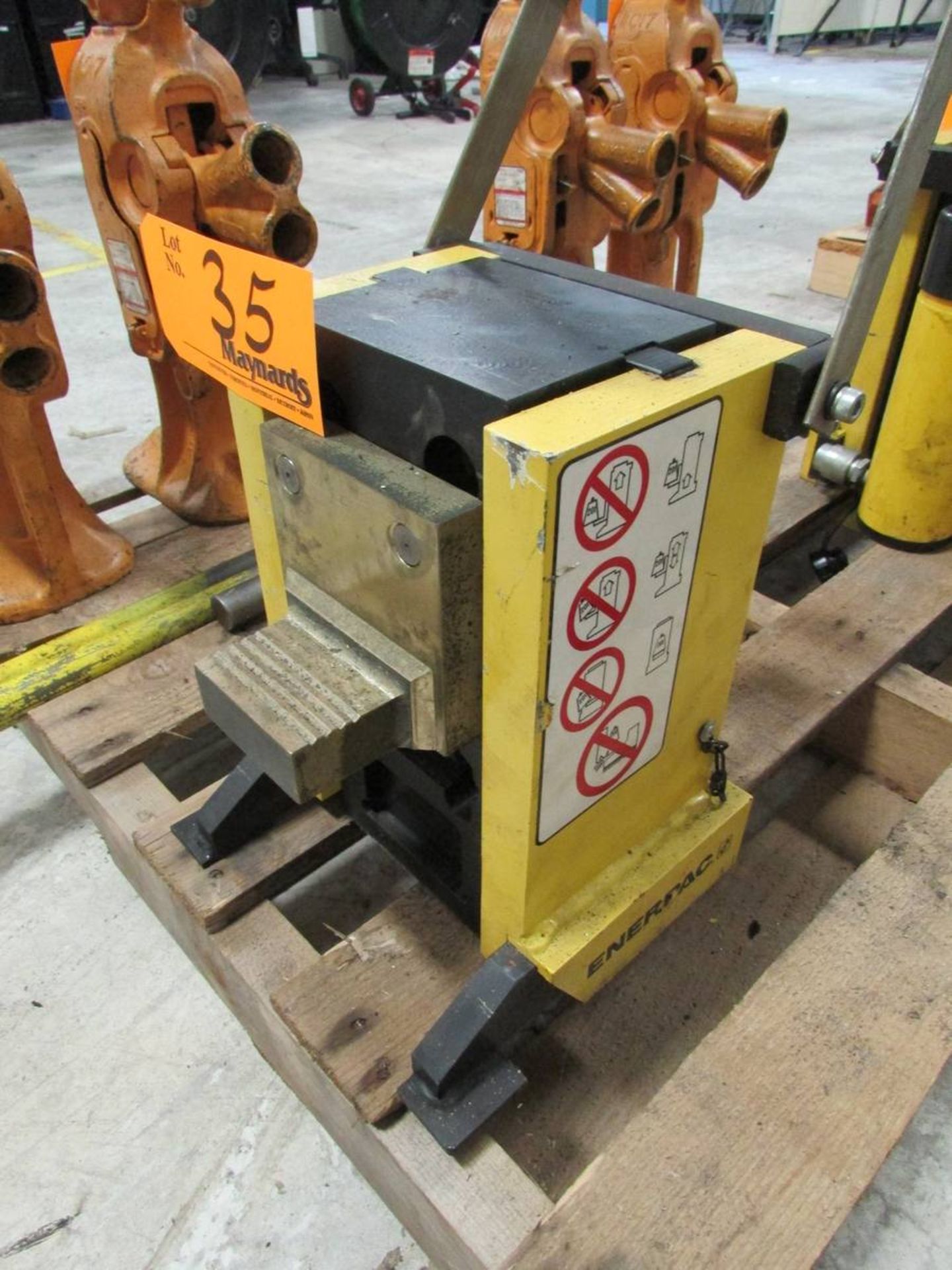 Enerpac SOH23LC 20-Ton Hydraulic Ram Machine Lift Jack - Image 3 of 5