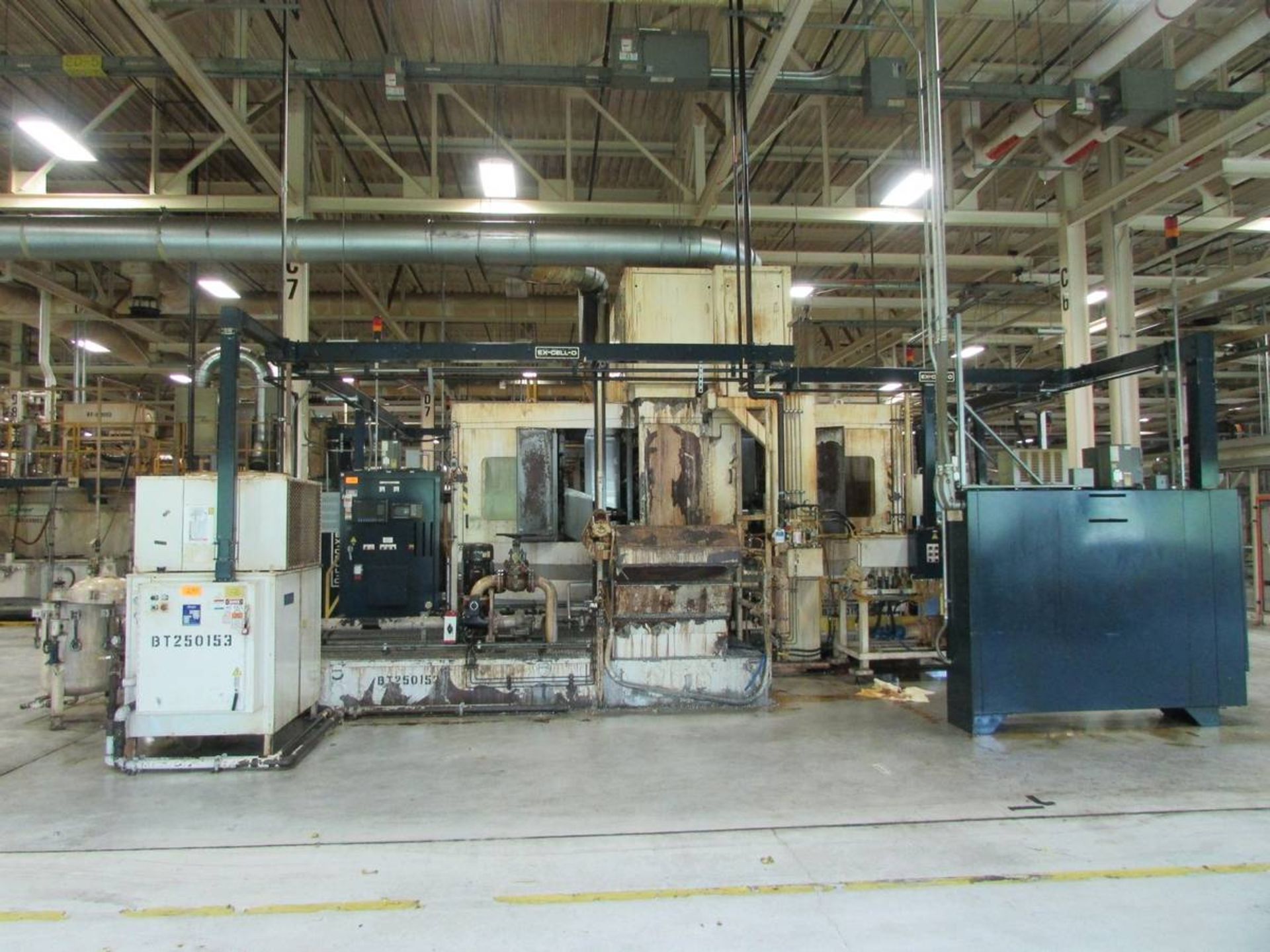 Ex-Cello 4-Spindle Horizontal CNC Boring Mill