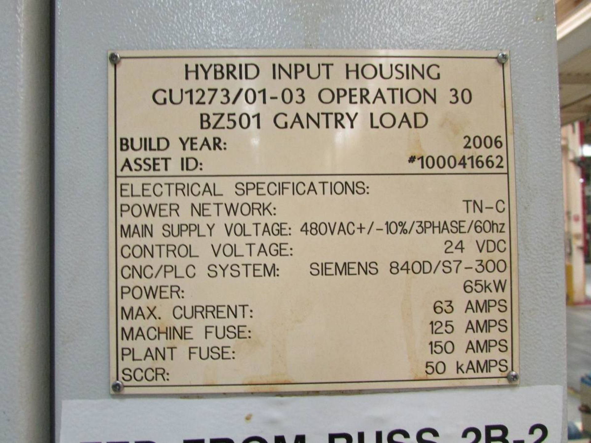 2006 Grob BZ501 Horizontal 4 Axis CNC Machining Center - Image 22 of 22