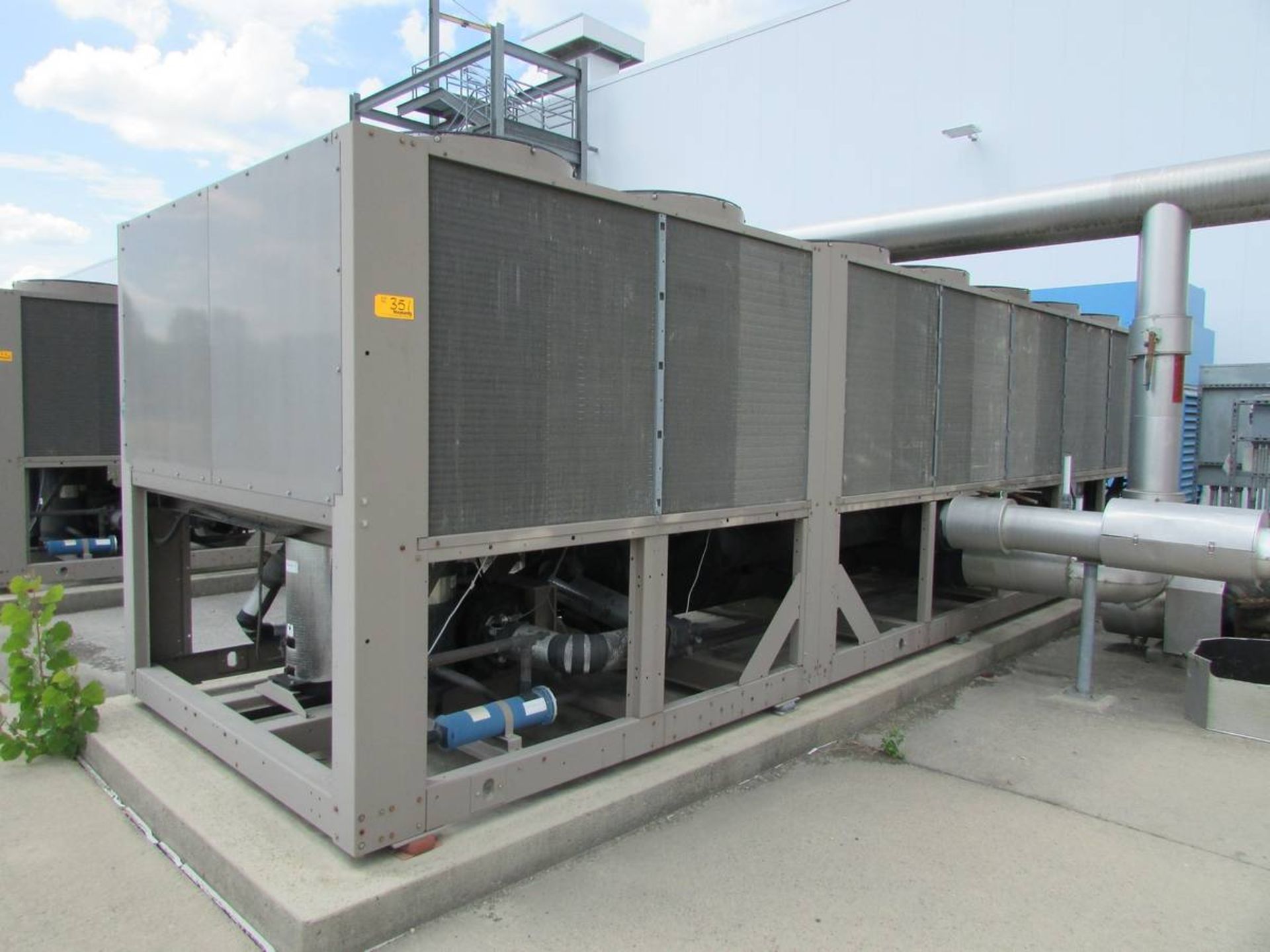 2012 York YCIV0307PA46VABSXT 300 Ton Air Cooled Screw Liquid Chiller