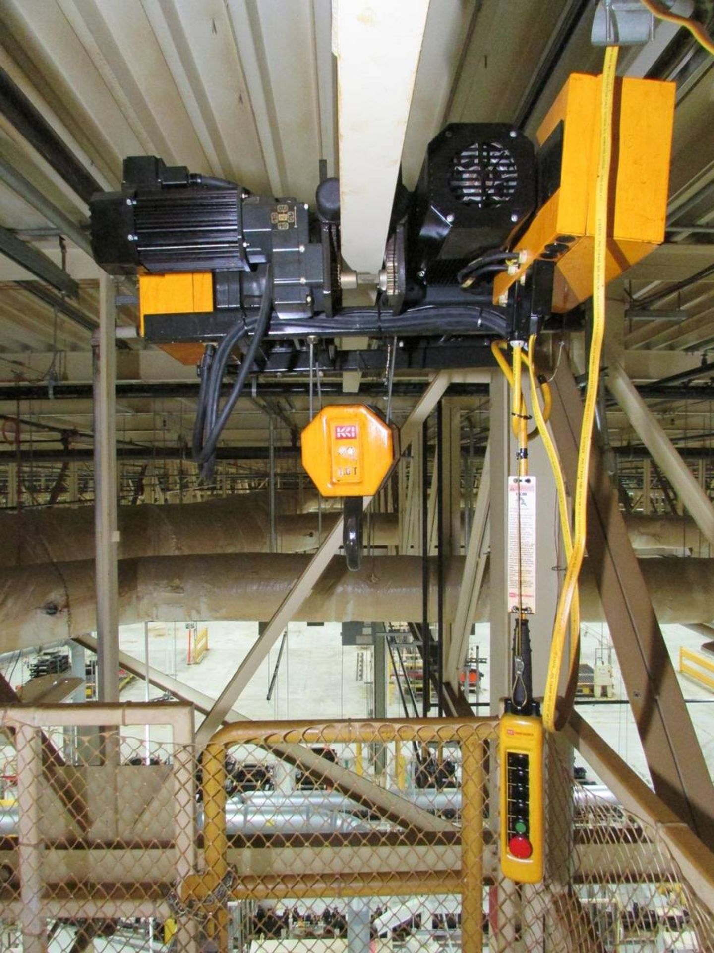 KoneCranes XL100 1 Ton Steel Braided Cable Electric Hoist - Image 2 of 6