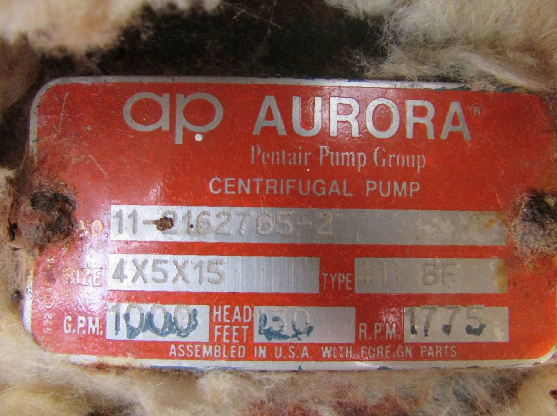 Aurora Pentair Pump Group 411 BF 50HP Centrifugal Pump Skid - Image 7 of 7